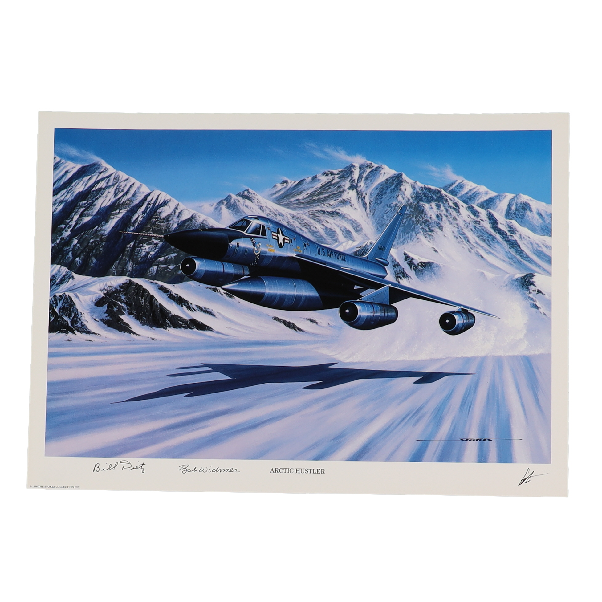 William Dietz & Robert Widmer Signed 'Arctic Hustler' 11x16 Lithograph (AIV) at PristineAuction.com William Dietz & Robert Widmer Signed 'Arctic Hustler' 11x16 Lithograph (AIV) at PristineAuction.com