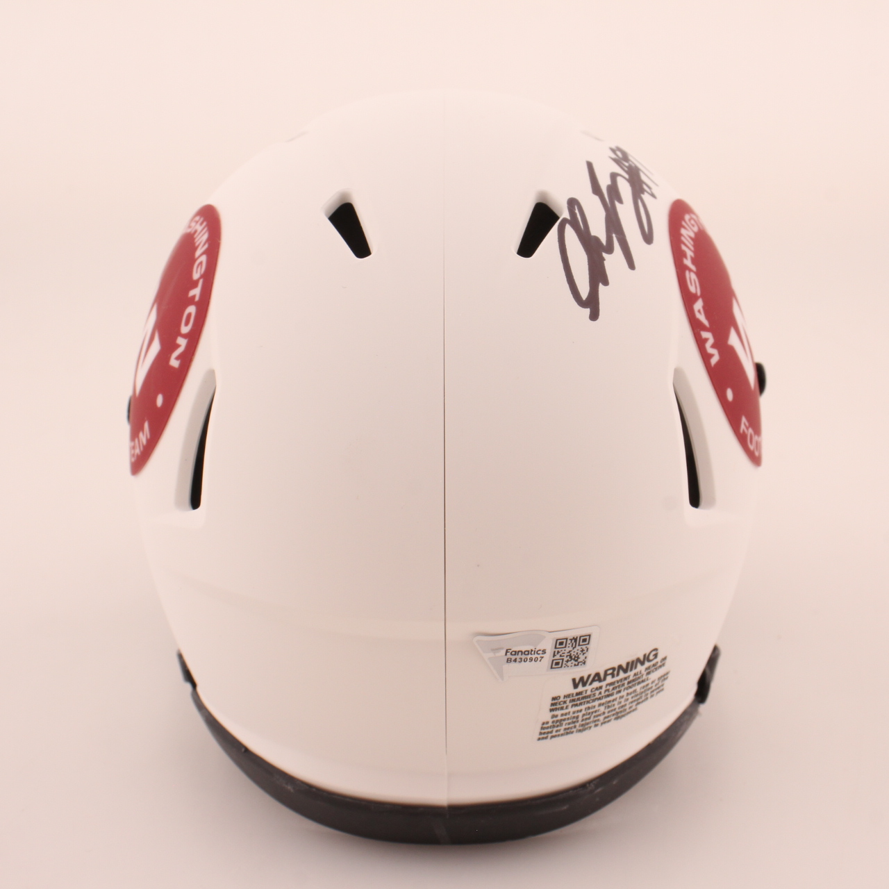 Chase Young Signed Washington Lunar Eclipse Alternate Speed Mini Helmet (Fanatics) at PristineAuction.com Chase Young Signed Washington Lunar Eclipse Alternate Speed Mini Helmet (Fanatics) at PristineAuction.com