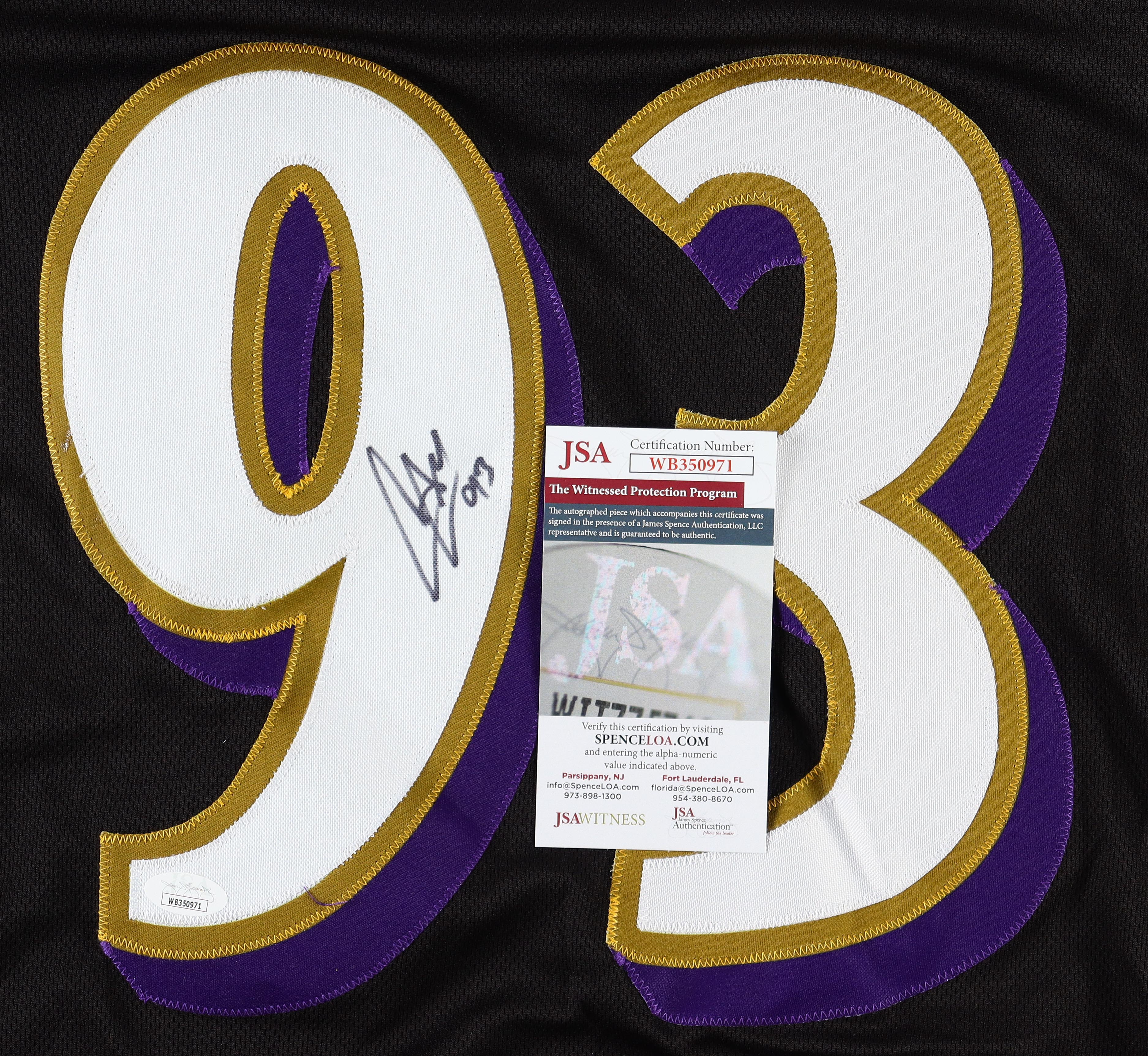 Calais Campbell Signed Jersey (JSA) at PristineAuction.com Calais Campbell Signed Jersey (JSA) at PristineAuction.com