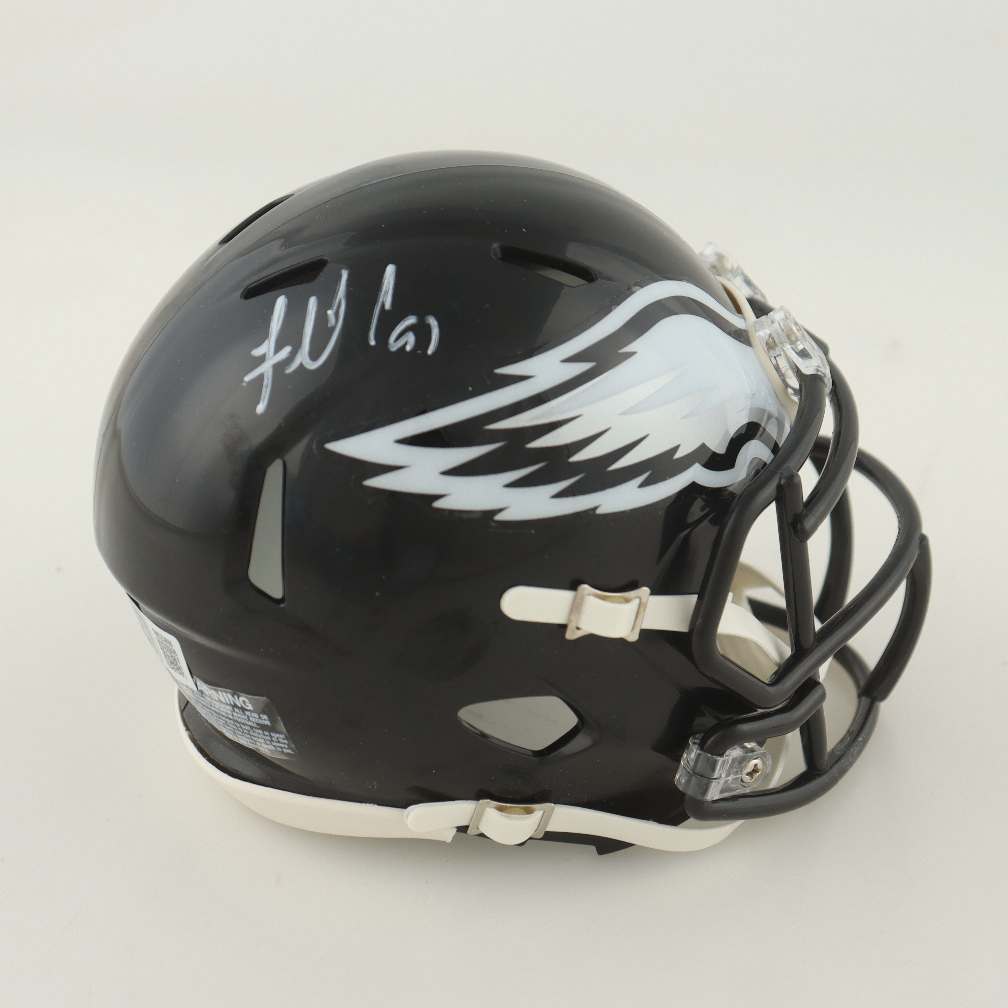 Fletcher Cox Signed Eagles Speed Mini Helmet (Beckett Hologram) at PristineAuction.com Fletcher Cox Signed Eagles Speed Mini Helmet (Beckett Hologram) at PristineAuction.com