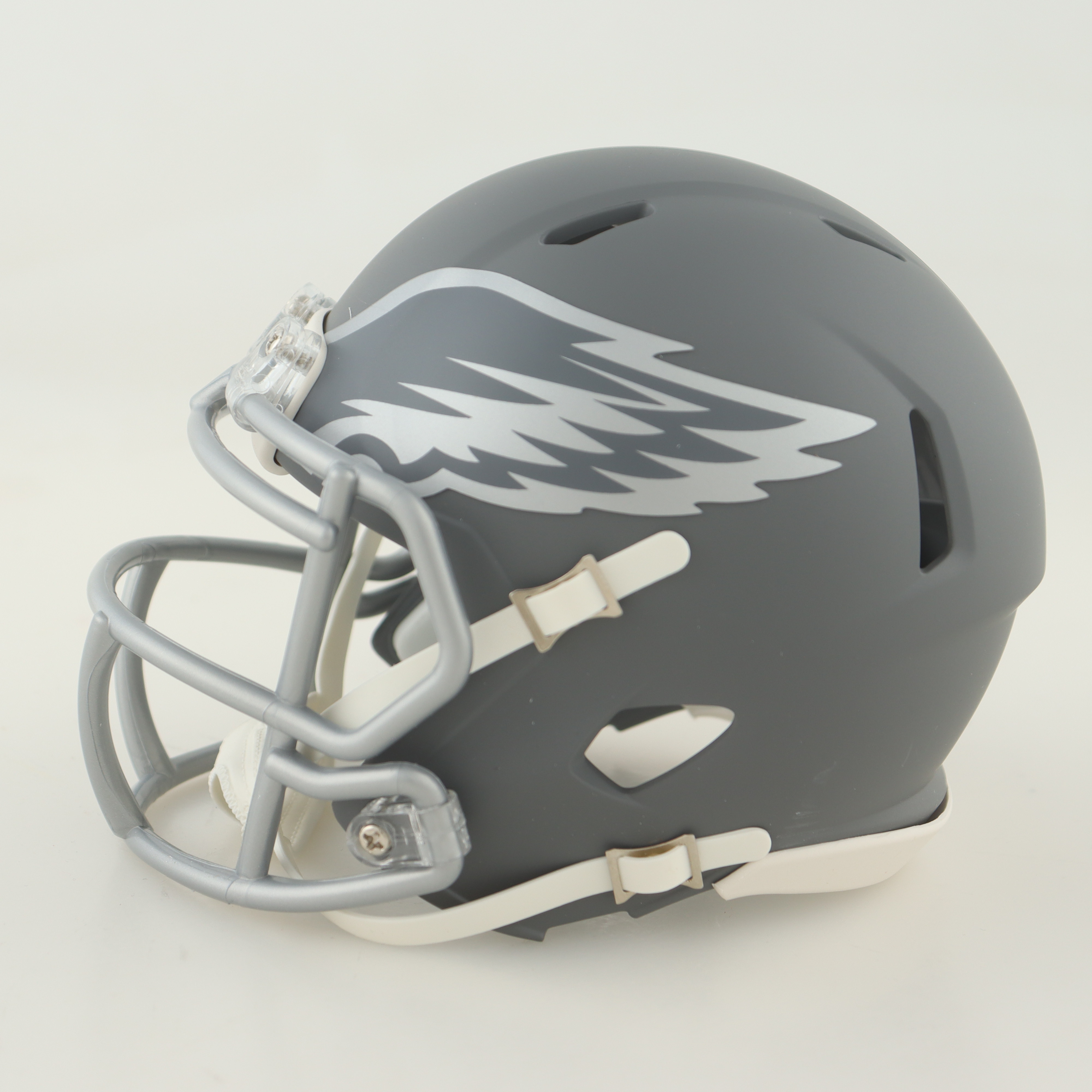 Fletcher Cox Signed Eagles Slate Alternate Speed Mini Helmet (Beckett) at PristineAuction.com Fletcher Cox Signed Eagles Slate Alternate Speed Mini Helmet (Beckett) at PristineAuction.com