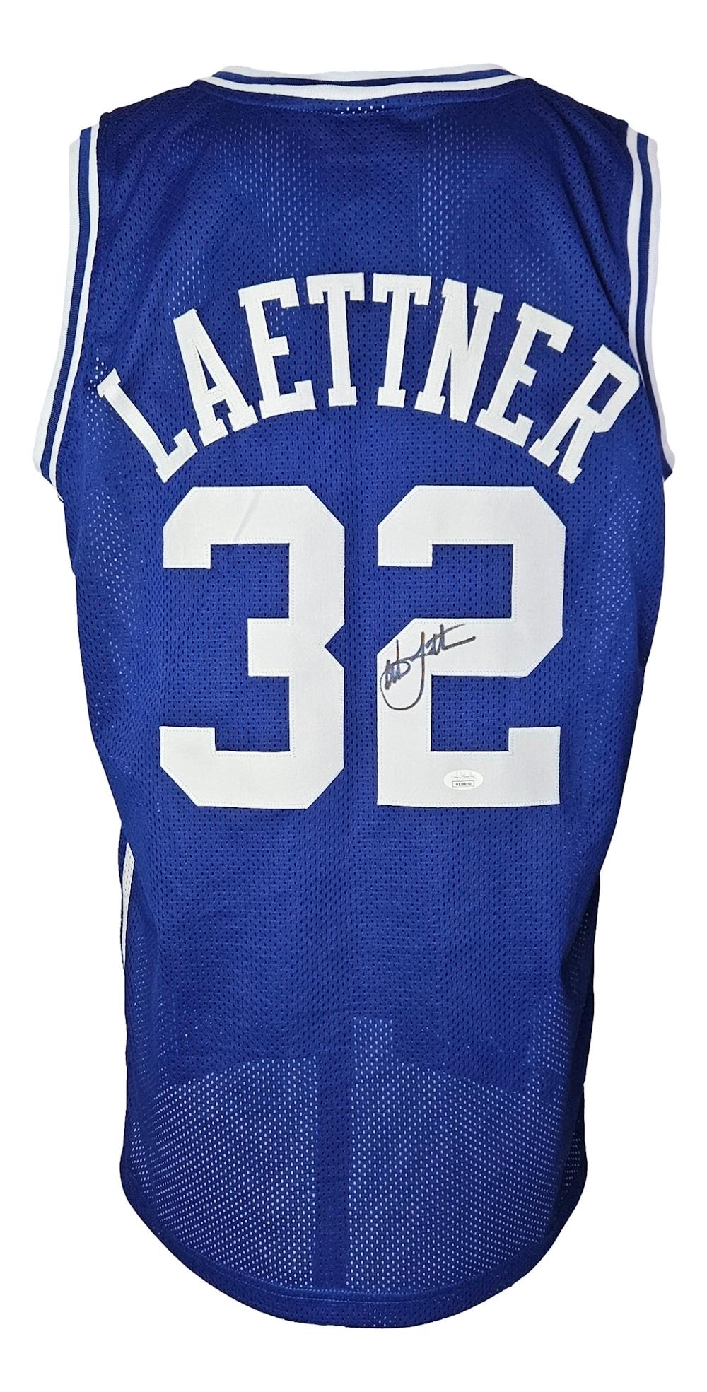 Christian Laettner Signed Jersey (JSA) at PristineAuction.com Christian Laettner Signed Jersey (JSA) at PristineAuction.com