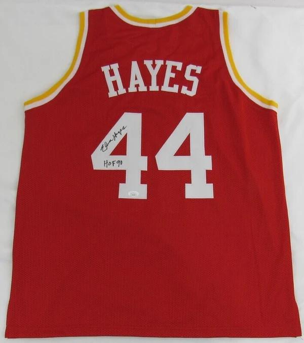 Elvin Hayes Signed Jersey Inscribed "HOF 90" (JSA) at PristineAuction.com Elvin Hayes Signed Jersey Inscribed "HOF 90" (JSA) at PristineAuction.com