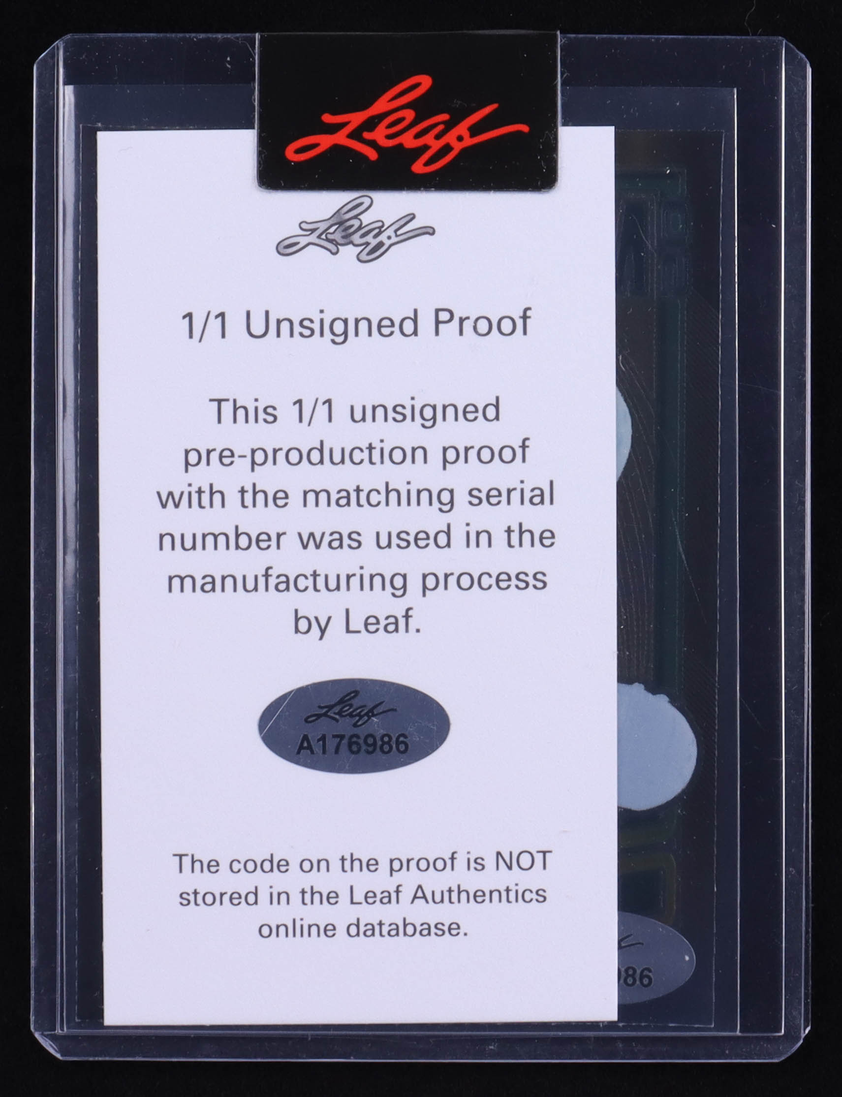Evan Hull 2023 Leaf Metal So Money Pre-Production Proof Clear Gold RC #1/1 at PristineAuction.com Evan Hull 2023 Leaf Metal So Money Pre-Production Proof Clear Gold RC #1/1 at PristineAuction.com