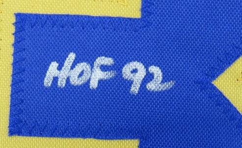 Rollie Fingers Signed Jersey Inscribed "HOF 92", "81 AL MVP" & "AL CY Young" (JSA) at PristineAuction.com Rollie Fingers Signed Jersey Inscribed "HOF 92", "81 AL MVP" & "AL CY Young" (JSA) at PristineAuction.com