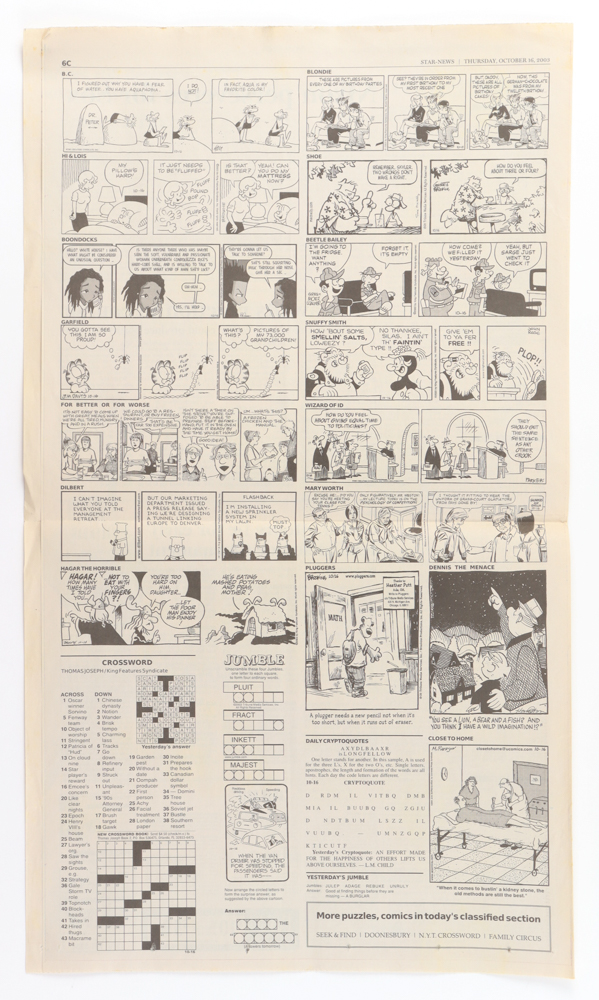 Trot Nixon Signed 2003 Star-News Full Magazine (Beckett) at PristineAuction.com Trot Nixon Signed 2003 Star-News Full Magazine (Beckett) at PristineAuction.com