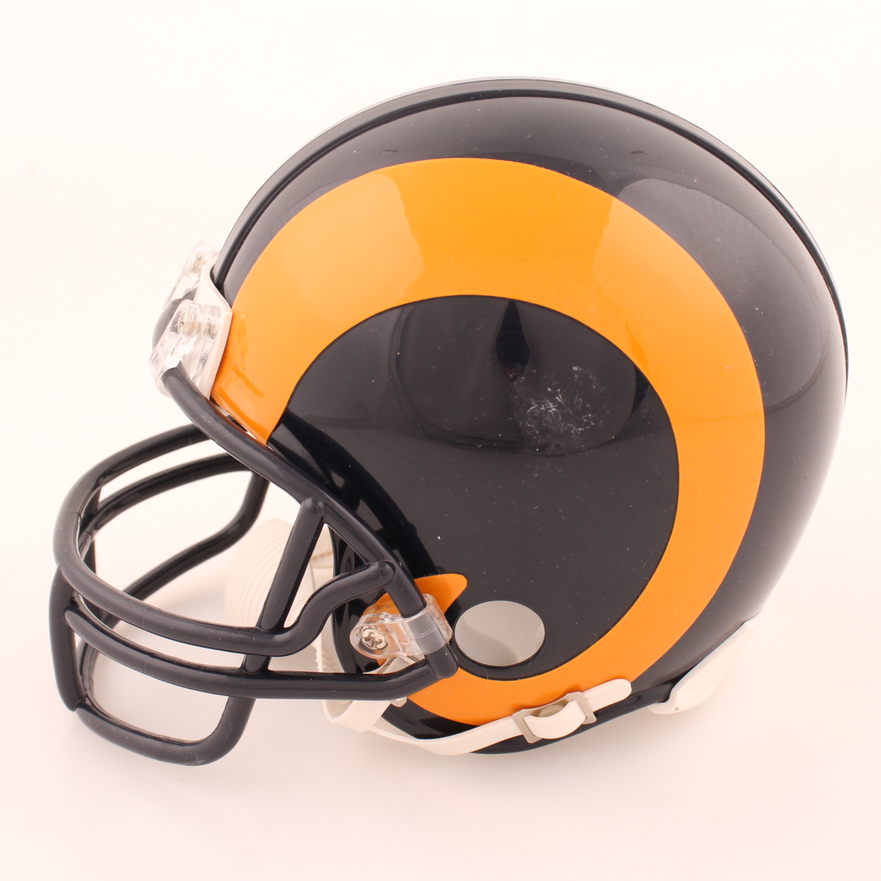 Eric Dickerson Signed Rams Mini Helmet Inscribed "HOF 99" (JSA) at PristineAuction.com Eric Dickerson Signed Rams Mini Helmet Inscribed "HOF 99" (JSA) at PristineAuction.com