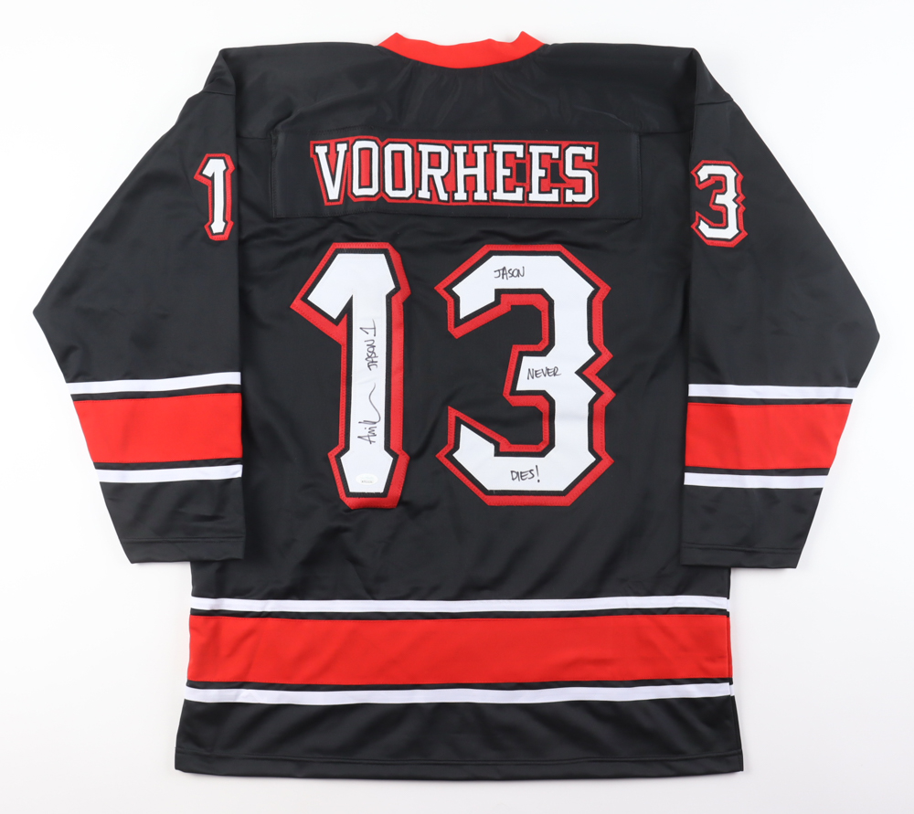 Ari Lehman Signed Jersey Inscribed "Jason 1" (JSA) at PristineAuction.com Ari Lehman Signed Jersey Inscribed "Jason 1" (JSA) at PristineAuction.com