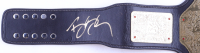 Bill Goldberg Signed Big Gold Heavyweight Championship Belt Inscribed "Who's Next?" (PSA) at PristineAuction.com