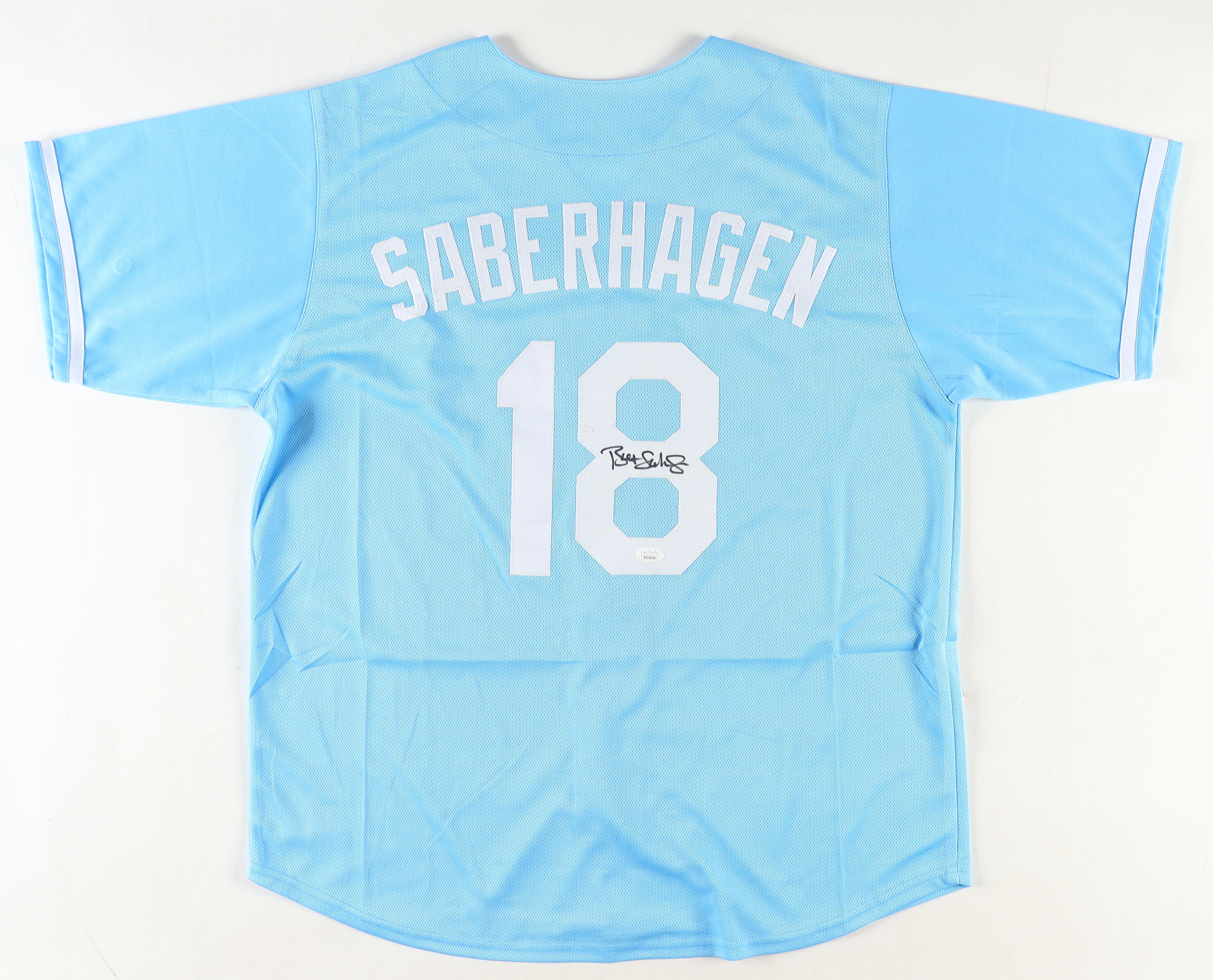 Bret Saberhagen Signed Jersey (JSA) at PristineAuction.com Bret Saberhagen Signed Jersey (JSA) at PristineAuction.com