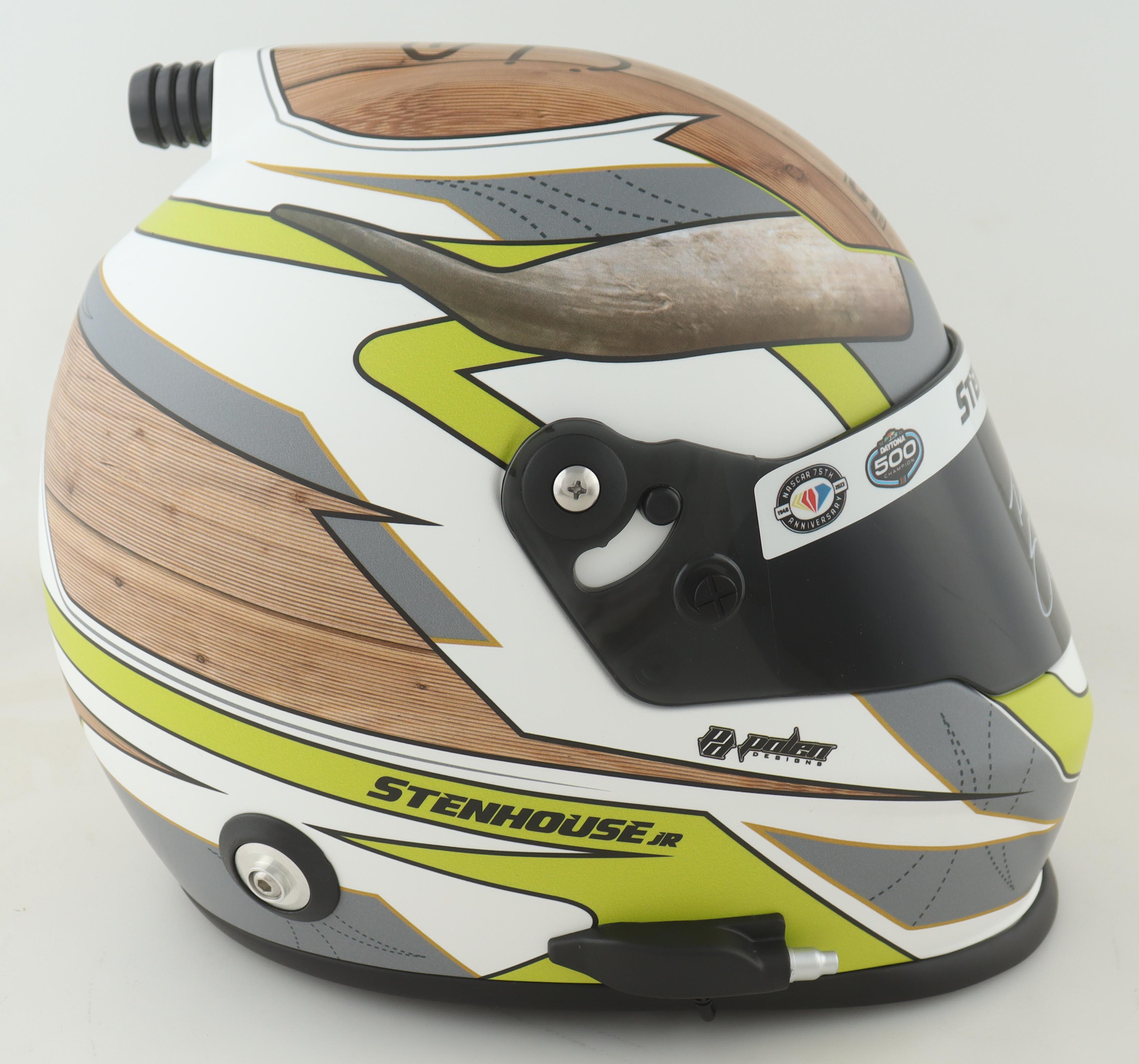 Ricky Stenhouse Jr. Signed NASCAR 2023 Daytona 500 Championship Full-Size Helmet (PA) at PristineAuction.com Ricky Stenhouse Jr. Signed NASCAR 2023 Daytona 500 Championship Full-Size Helmet (PA) at PristineAuction.com