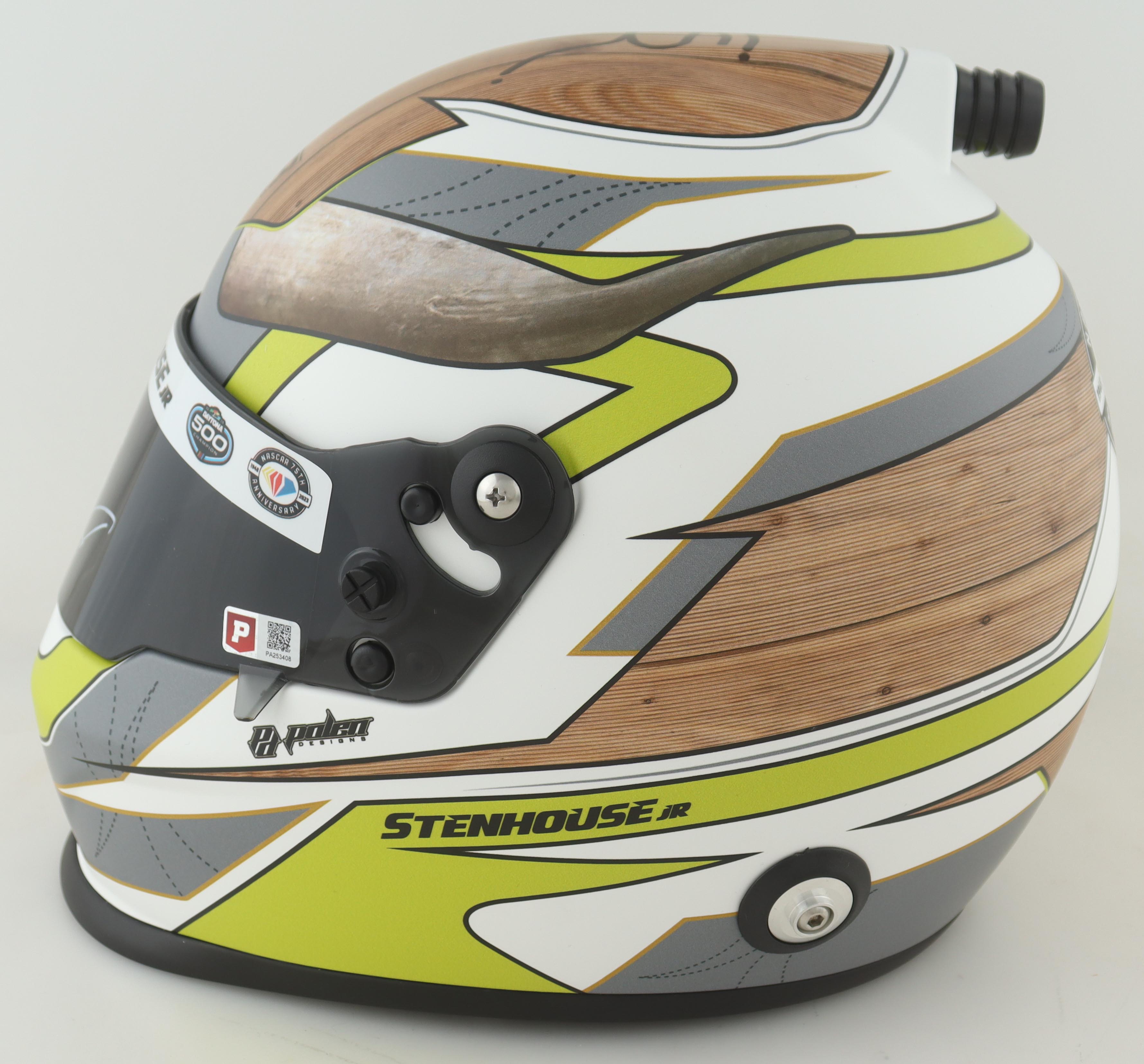 Ricky Stenhouse Jr. Signed NASCAR 2023 Daytona 500 Championship Full-Size Helmet (PA) at PristineAuction.com Ricky Stenhouse Jr. Signed NASCAR 2023 Daytona 500 Championship Full-Size Helmet (PA) at PristineAuction.com
