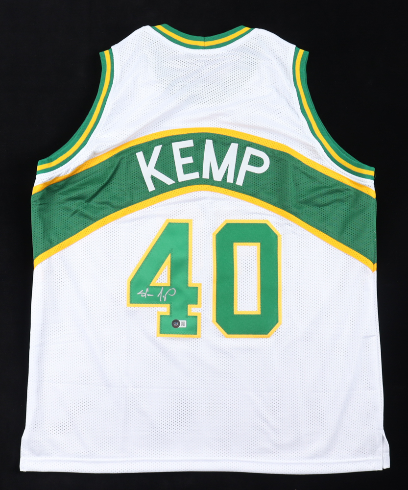 Shawn Kemp Signed Jersey (Beckett) at PristineAuction.com Shawn Kemp Signed Jersey (Beckett) at PristineAuction.com