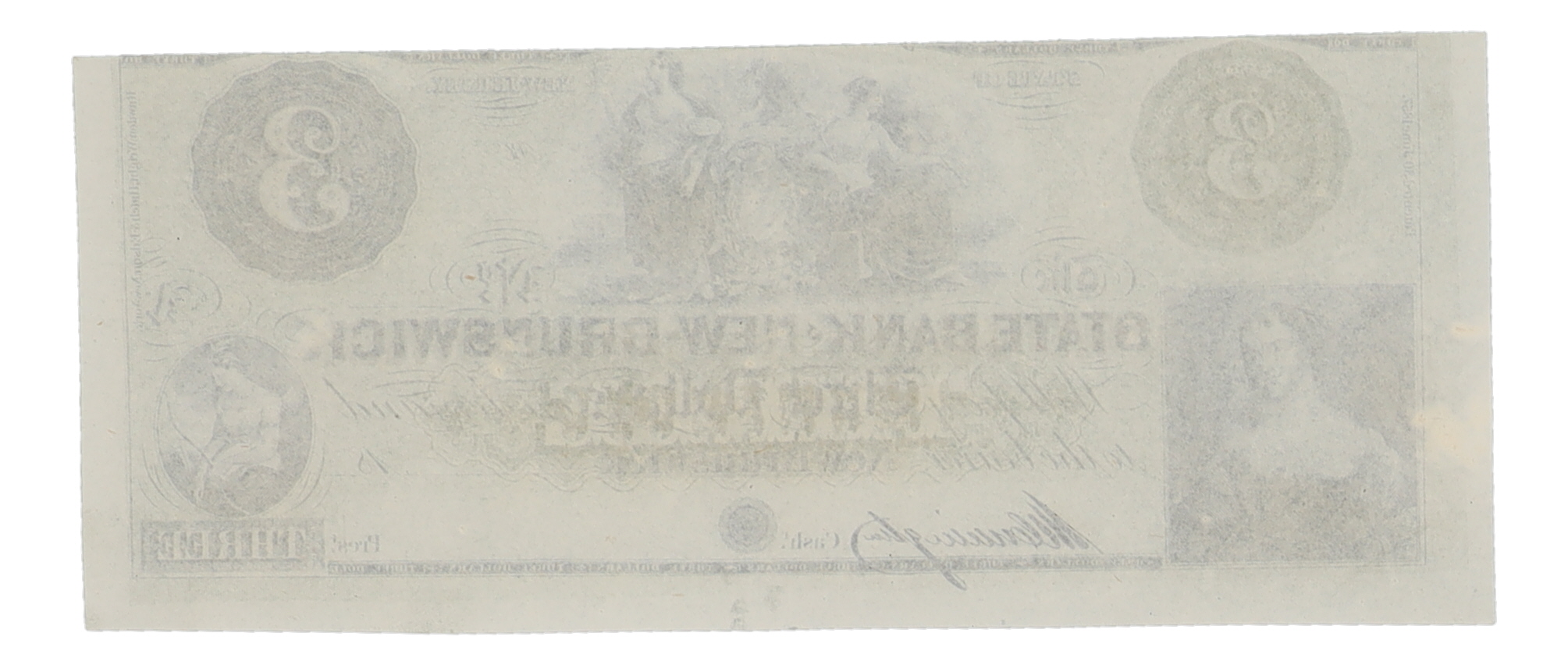 ND State Bank at New Brunswick $3 Note at PristineAuction.com ND State Bank at New Brunswick $3 Note at PristineAuction.com