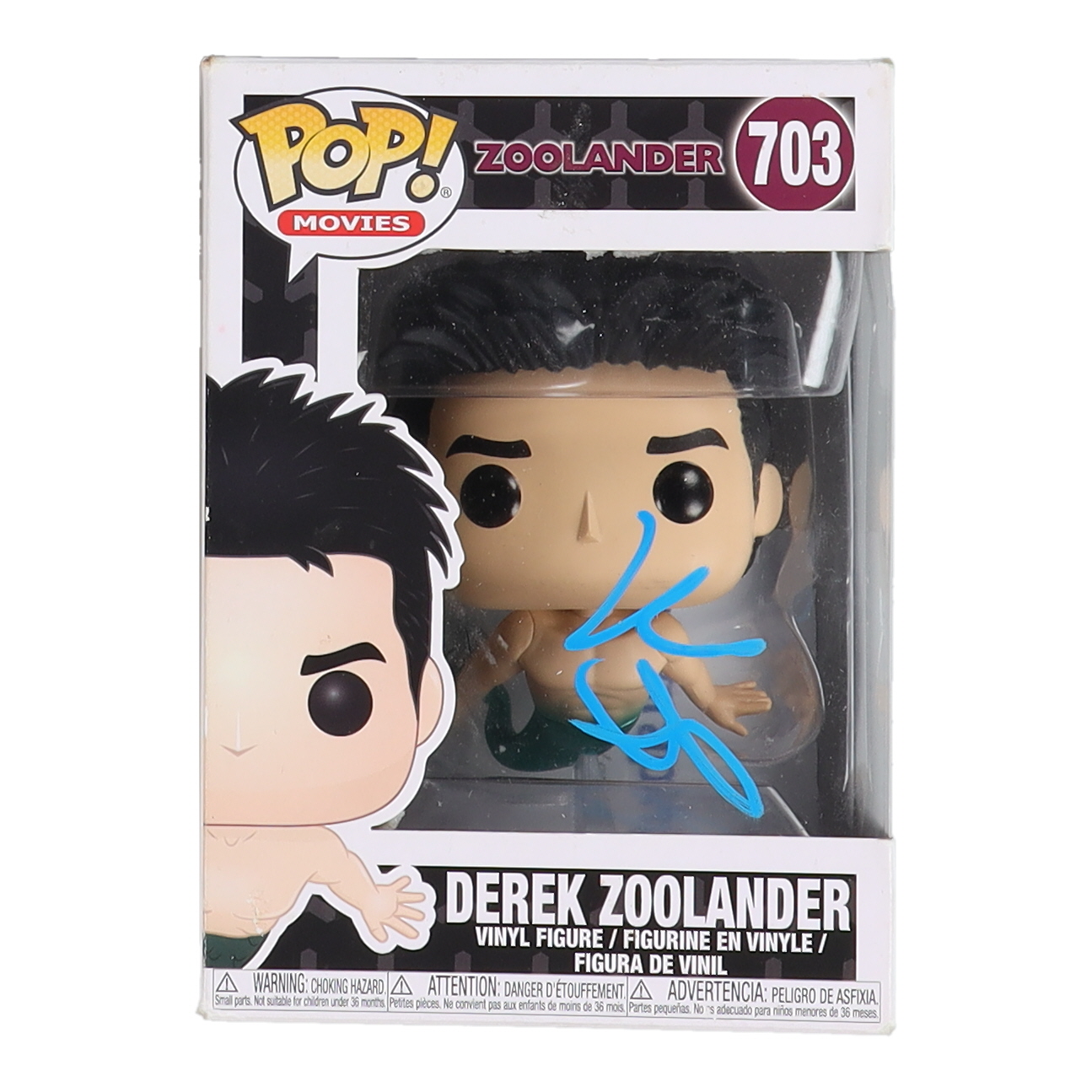 Ben Stiller Signed "Zoolander" Derek Zoolander #703 Funko Pop! Vinyl Figure (ACOA) at PristineAuction.com Ben Stiller Signed "Zoolander" Derek Zoolander #703 Funko Pop! Vinyl Figure (ACOA) at PristineAuction.com