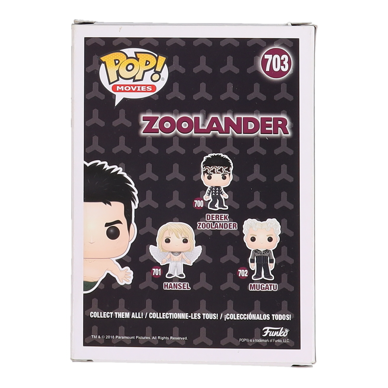 Ben Stiller Signed "Zoolander" Derek Zoolander #703 Funko Pop! Vinyl Figure (ACOA) at PristineAuction.com Ben Stiller Signed "Zoolander" Derek Zoolander #703 Funko Pop! Vinyl Figure (ACOA) at PristineAuction.com