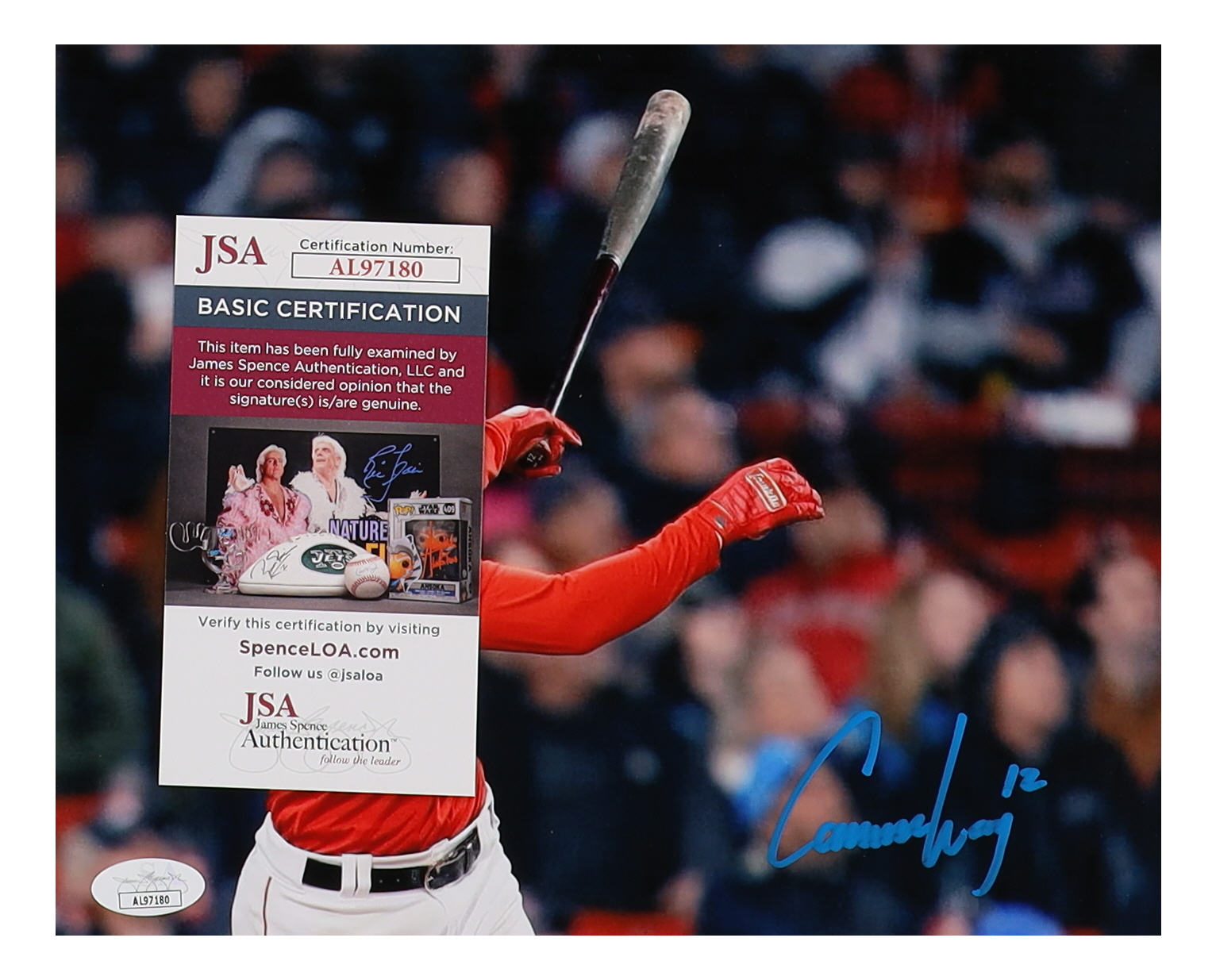 Connor Wong Signed Red Sox 8x10 Photo (JSA) at PristineAuction.com Connor Wong Signed Red Sox 8x10 Photo (JSA) at PristineAuction.com