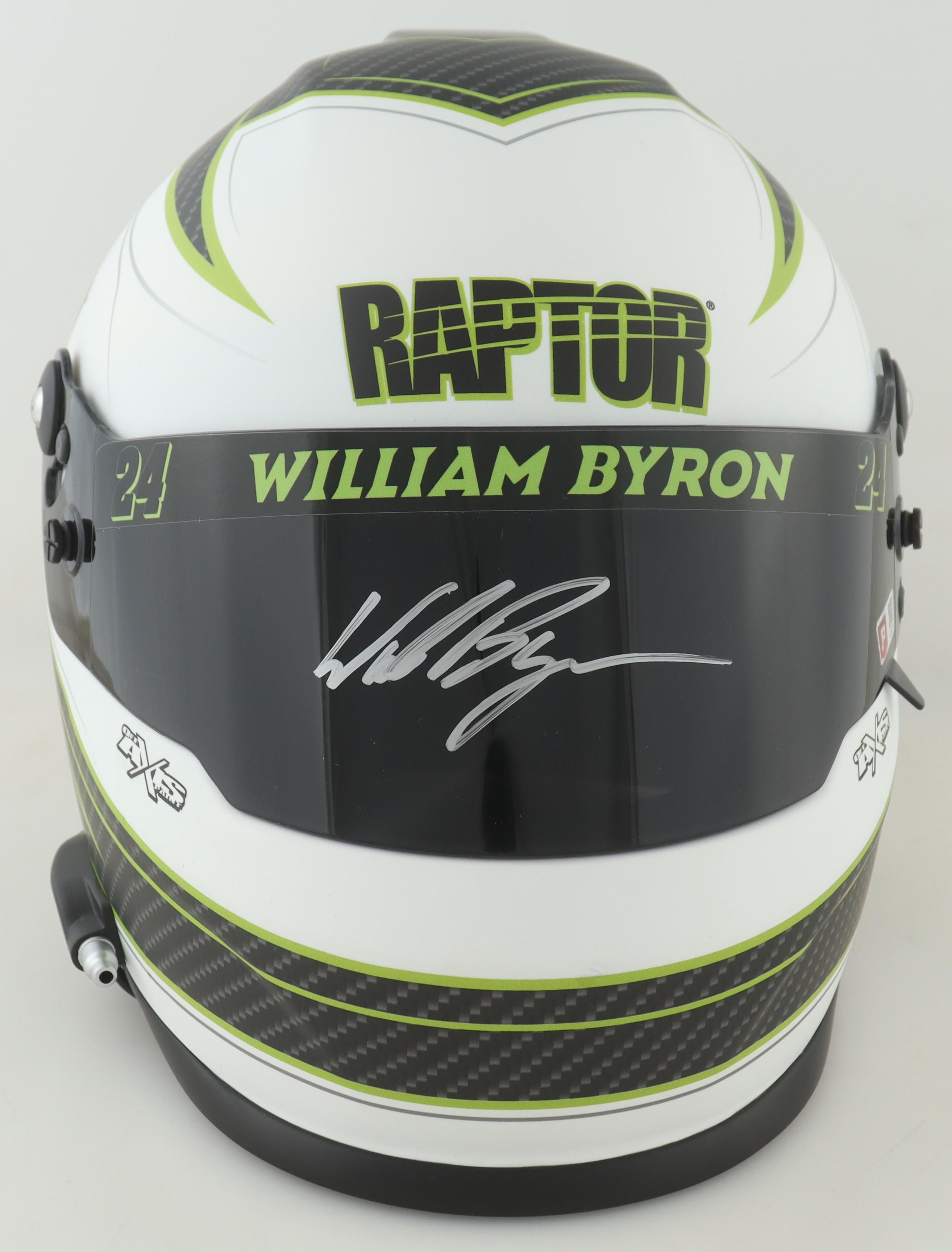 William Byron Signed NASCAR #24 Raptor Full-Size Helmet (PA) at PristineAuction.com William Byron Signed NASCAR #24 Raptor Full-Size Helmet (PA) at PristineAuction.com