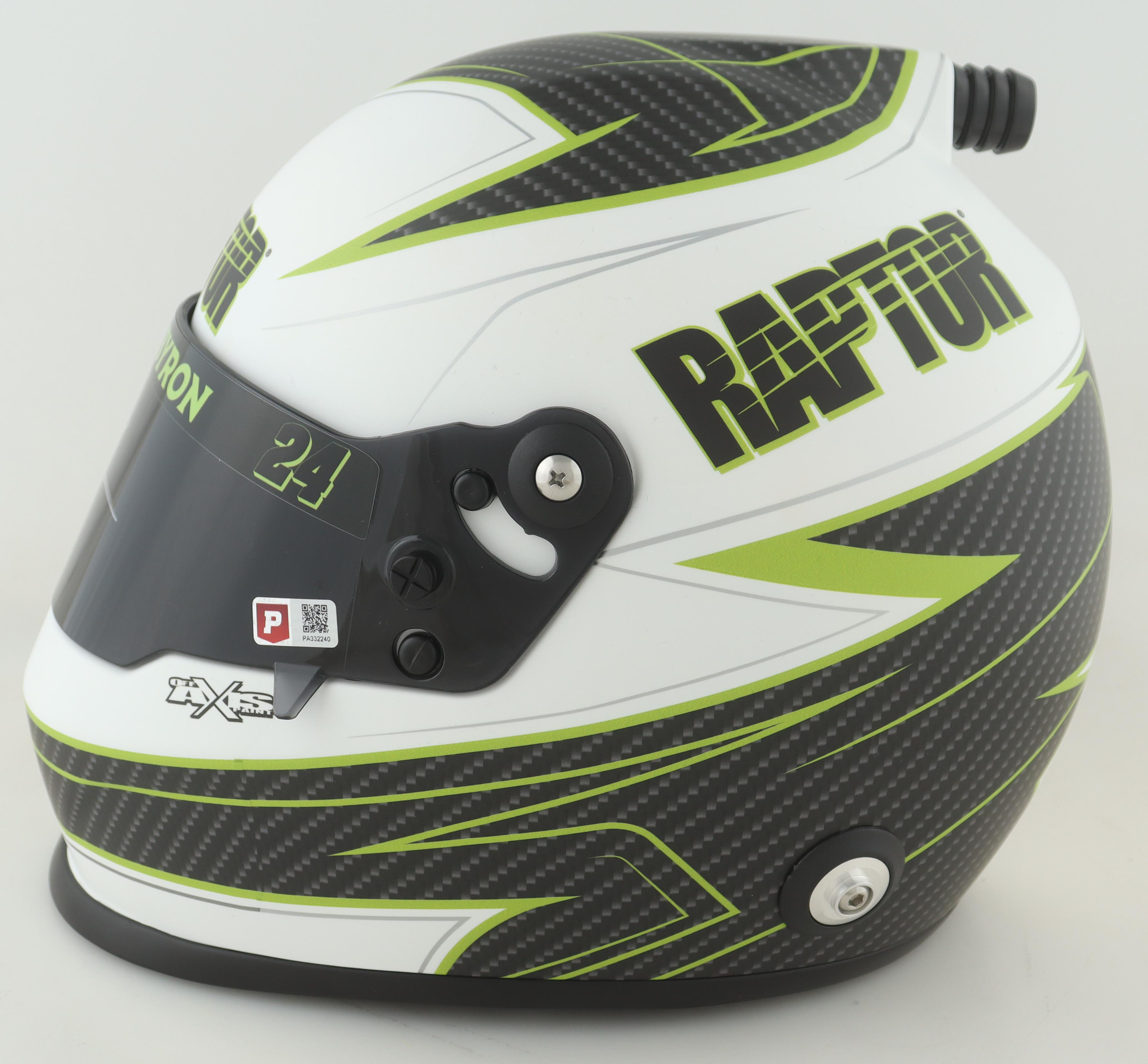 William Byron Signed NASCAR #24 Raptor Full-Size Helmet (PA) at PristineAuction.com William Byron Signed NASCAR #24 Raptor Full-Size Helmet (PA) at PristineAuction.com