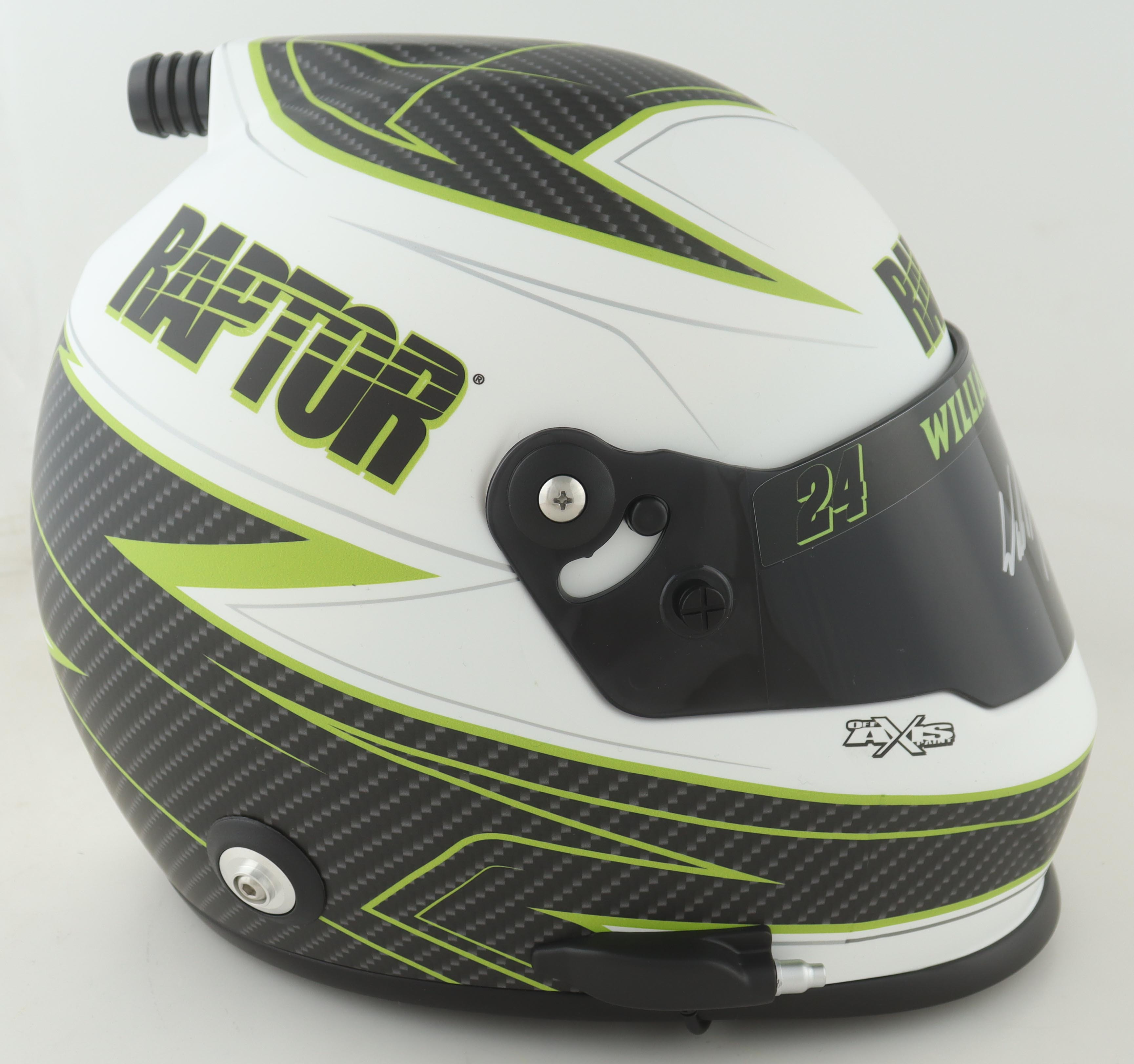 William Byron Signed NASCAR #24 Raptor Full-Size Helmet (PA) at PristineAuction.com William Byron Signed NASCAR #24 Raptor Full-Size Helmet (PA) at PristineAuction.com
