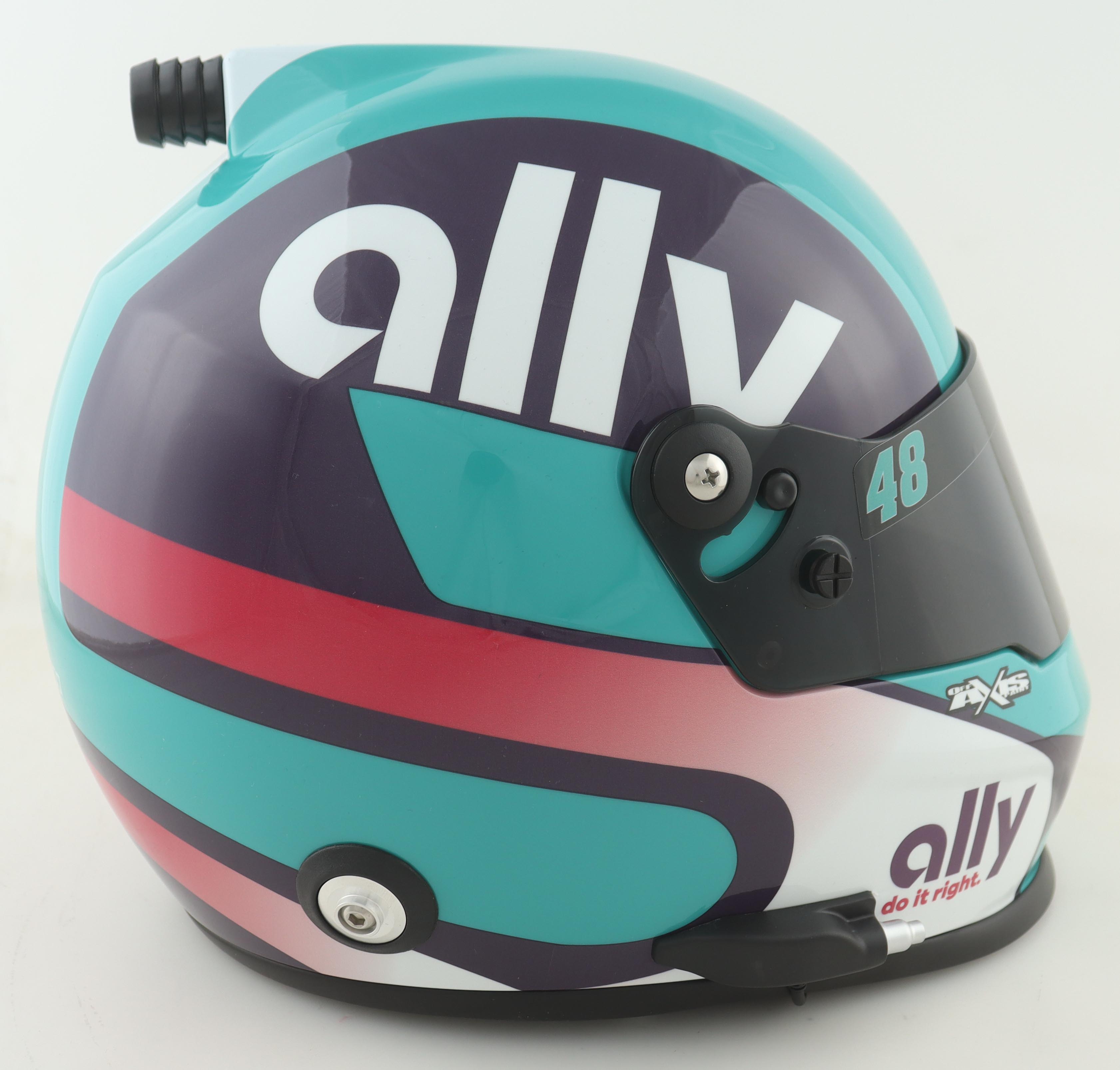 Alex Bowman Signed NASCAR #48 Ally Full-Size Helmet (PA) at PristineAuction.com Alex Bowman Signed NASCAR #48 Ally Full-Size Helmet (PA) at PristineAuction.com