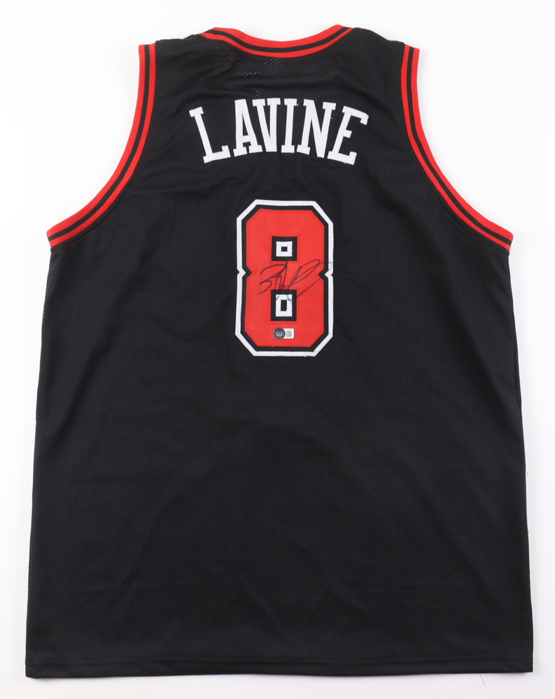 Zach LaVine Signed Jersey (Beckett) at PristineAuction.com Zach LaVine Signed Jersey (Beckett) at PristineAuction.com