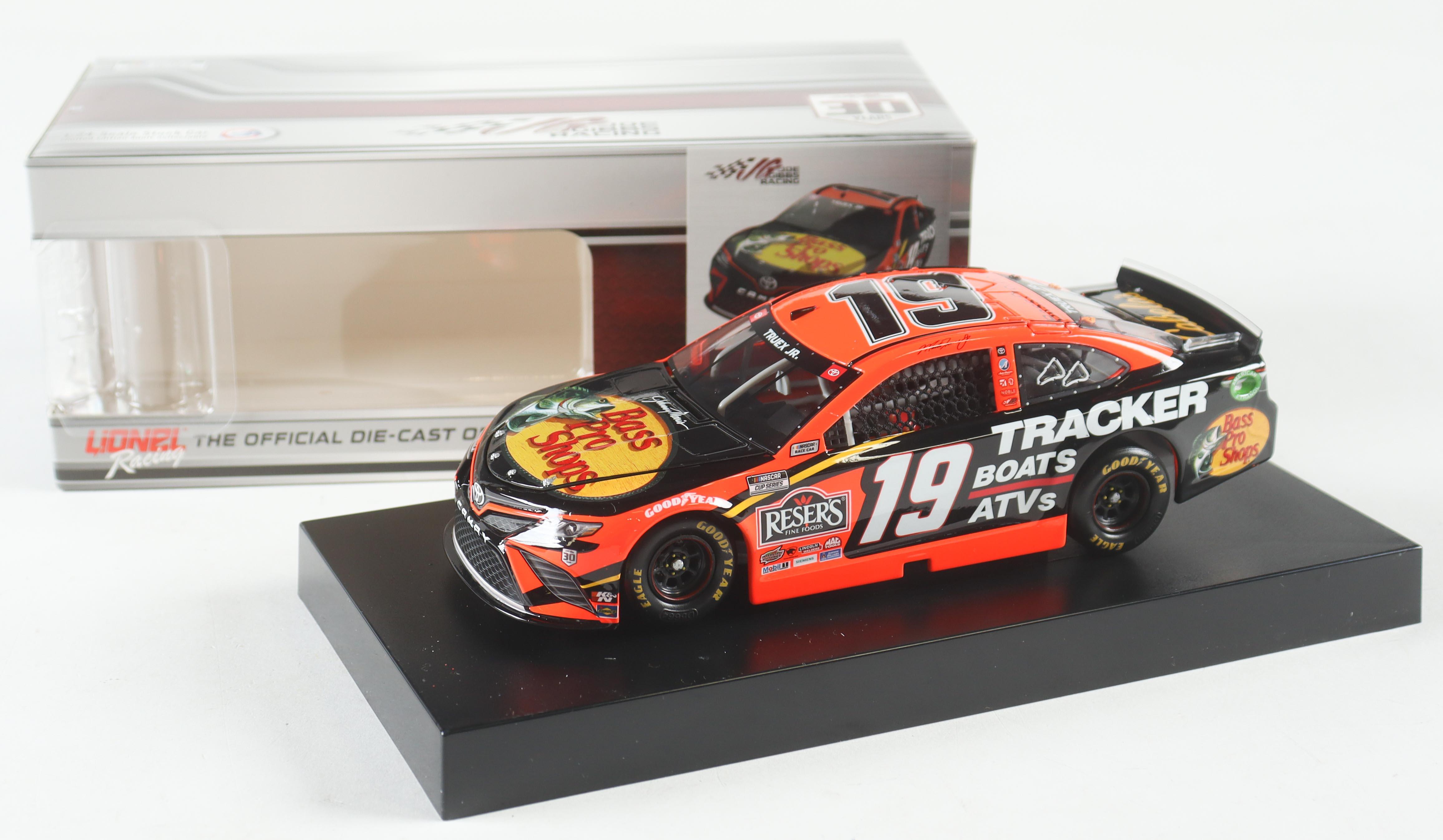 Martin Truex Jr. 2021 Camry NASCAR #19 Bass Pro Shops- 1:24 Premium Action Diecast Car at PristineAuction.com Martin Truex Jr. 2021 Camry NASCAR #19 Bass Pro Shops- 1:24 Premium Action Diecast Car at PristineAuction.com