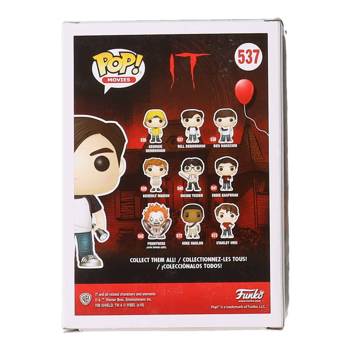 Jaeden Martell Signed "IT" #537 Bill Denbrough Funko Pop! Vinyl Figure (AutographCOA) at PristineAuction.com Jaeden Martell Signed "IT" #537 Bill Denbrough Funko Pop! Vinyl Figure (AutographCOA) at PristineAuction.com