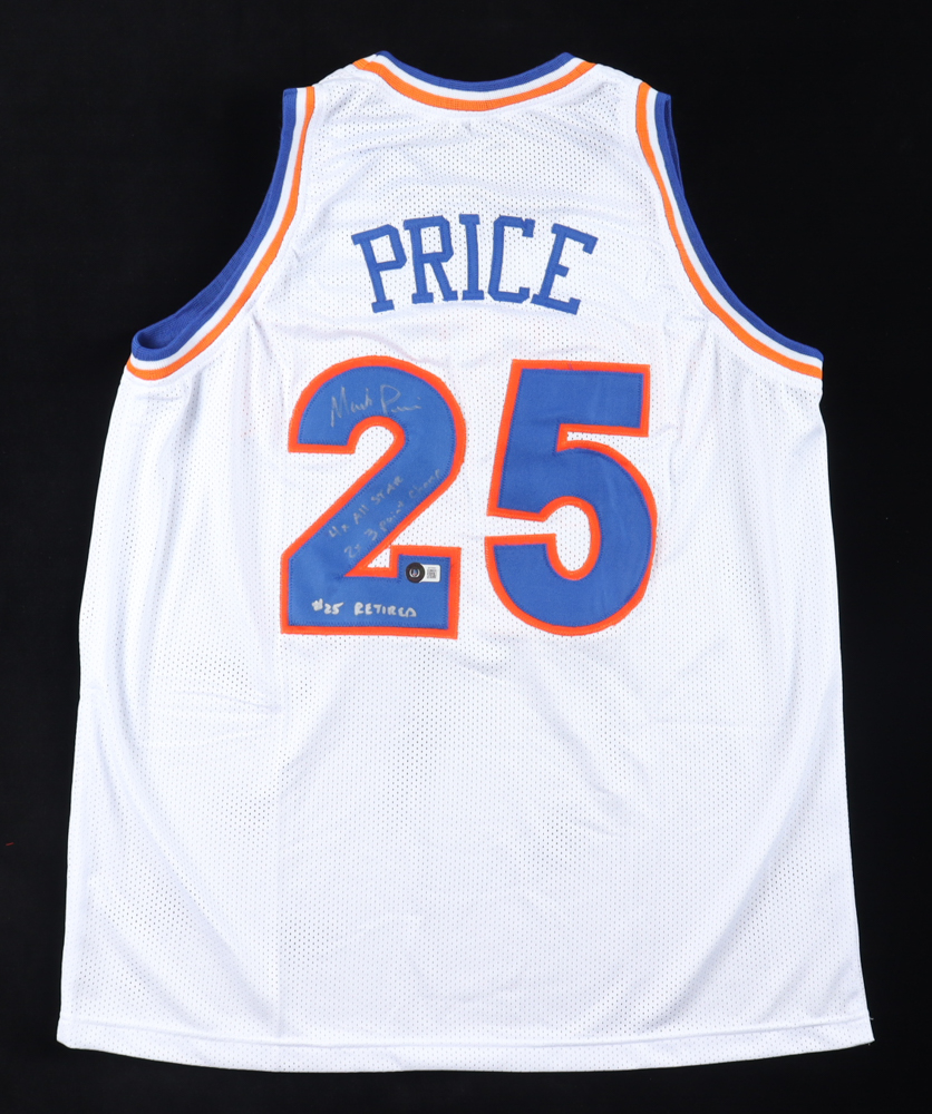Mark Price Signed Jersey Inscribed "4x All-Star", 2x 3 Point Champ", "#25 Retired" (Beckett) at PristineAuction.com Mark Price Signed Jersey Inscribed "4x All-Star", 2x 3 Point Champ", "#25 Retired" (Beckett) at PristineAuction.com