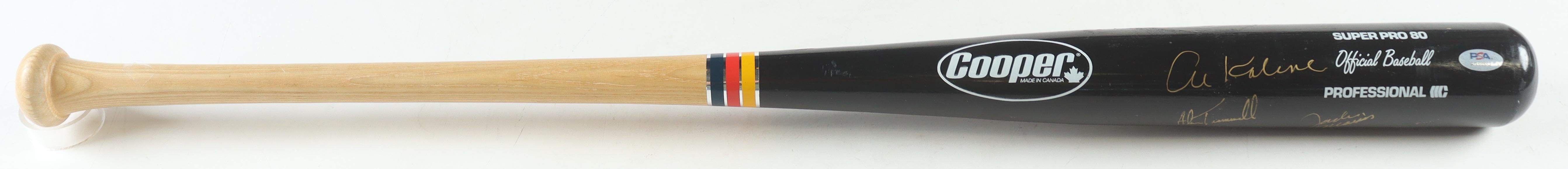 Alan Trammell, Lou Whittaker, Al Kaline & Jack Morris Signed Cooper Baseball Bat (PSA) at PristineAuction.com Alan Trammell, Lou Whittaker, Al Kaline & Jack Morris Signed Cooper Baseball Bat (PSA) at PristineAuction.com