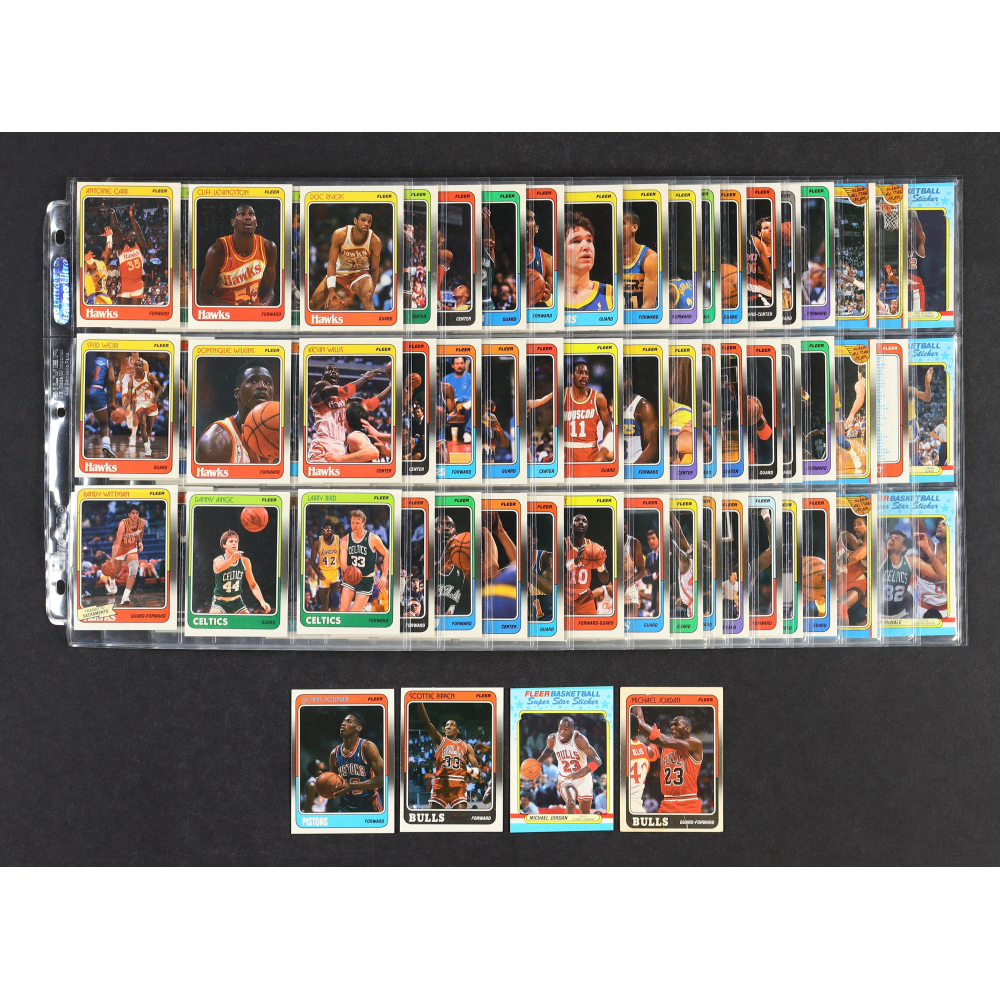 michael jordan 1988 fleer basketball card