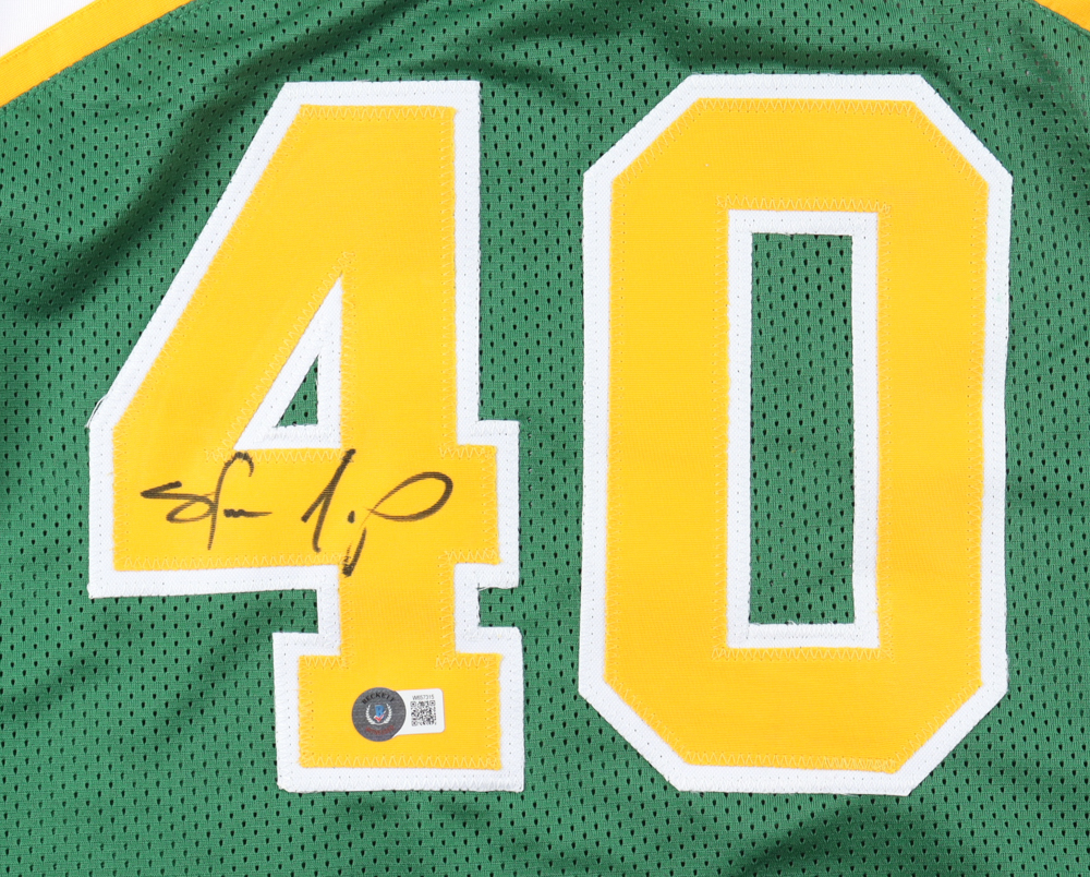 Shawn Kemp Signed Jersey (Beckett) at PristineAuction.com Shawn Kemp Signed Jersey (Beckett) at PristineAuction.com