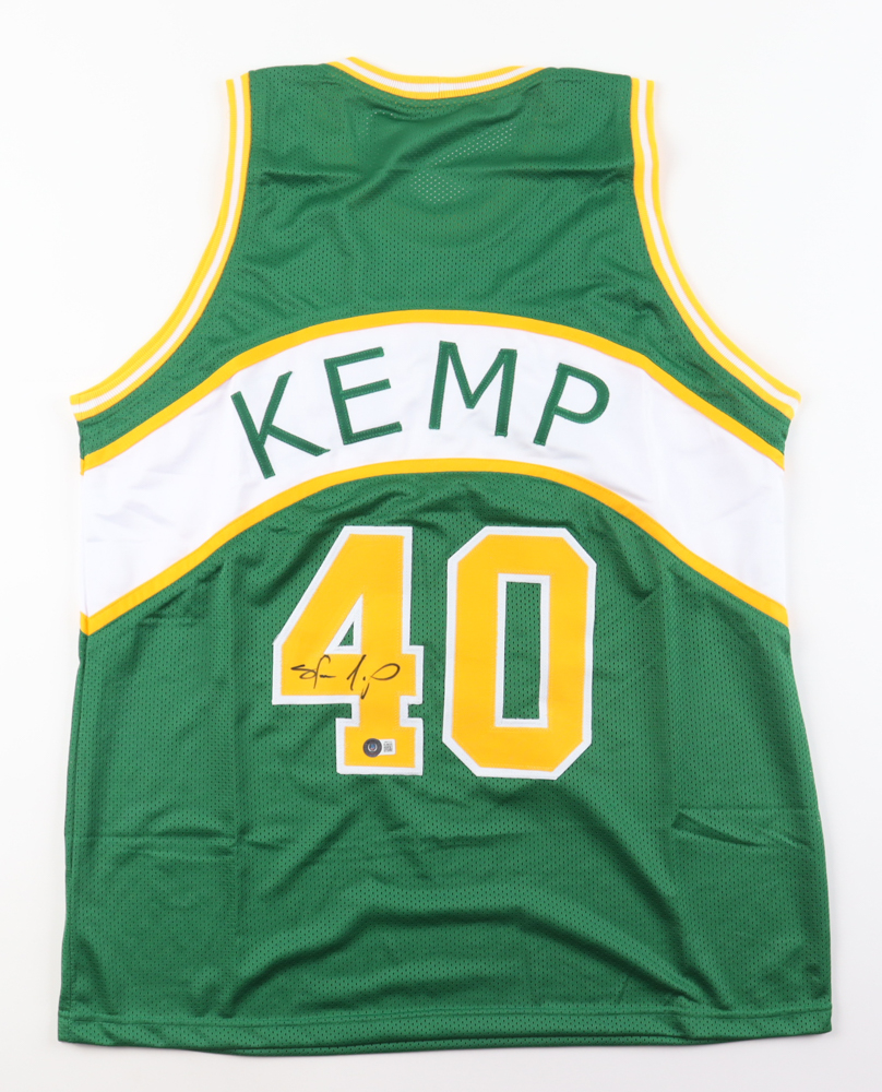Shawn Kemp Signed Jersey (Beckett) at PristineAuction.com Shawn Kemp Signed Jersey (Beckett) at PristineAuction.com