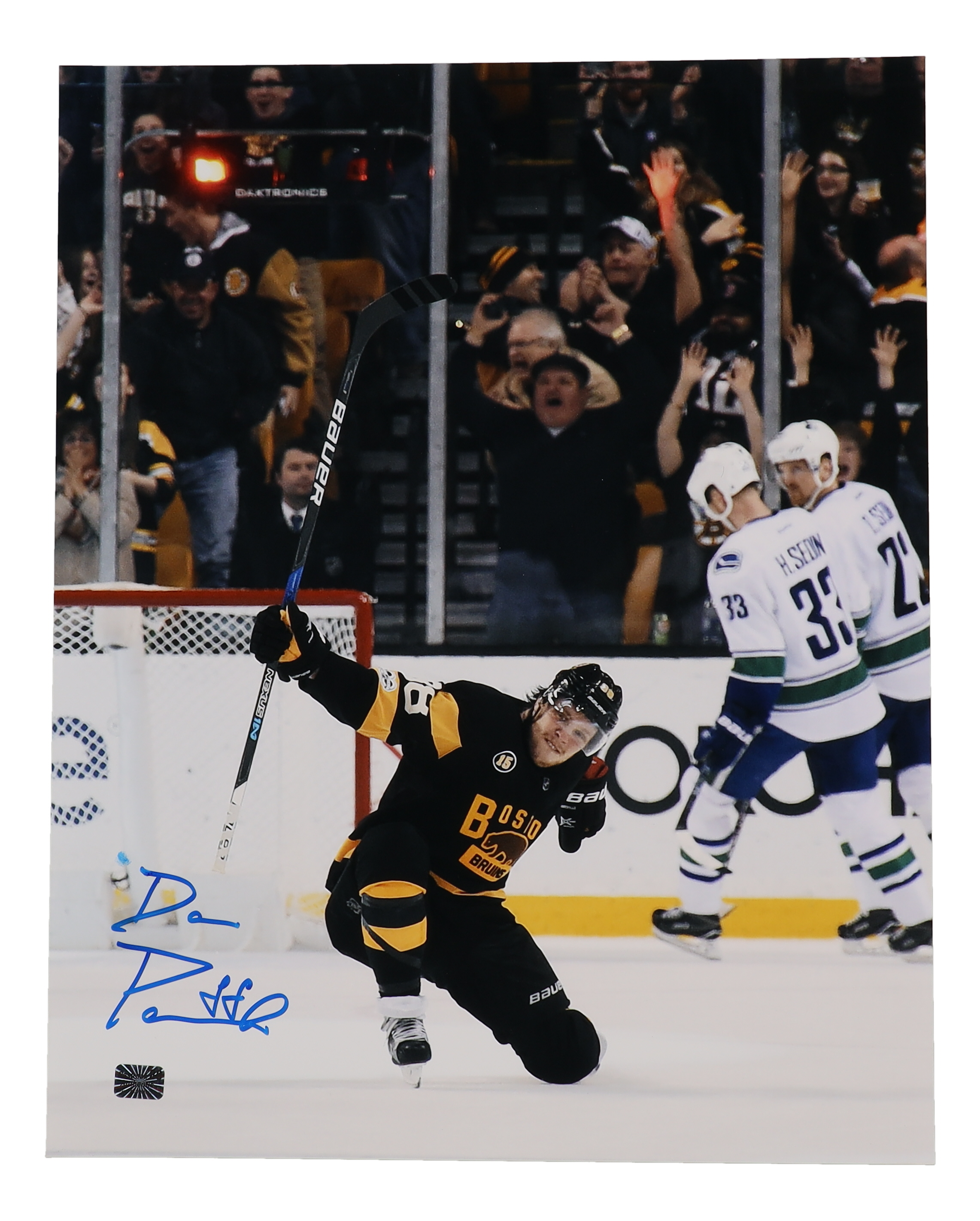 David Pastrnak Signed Bruins 16x20 Photo (YSMS) at PristineAuction.com David Pastrnak Signed Bruins 16x20 Photo (YSMS) at PristineAuction.com