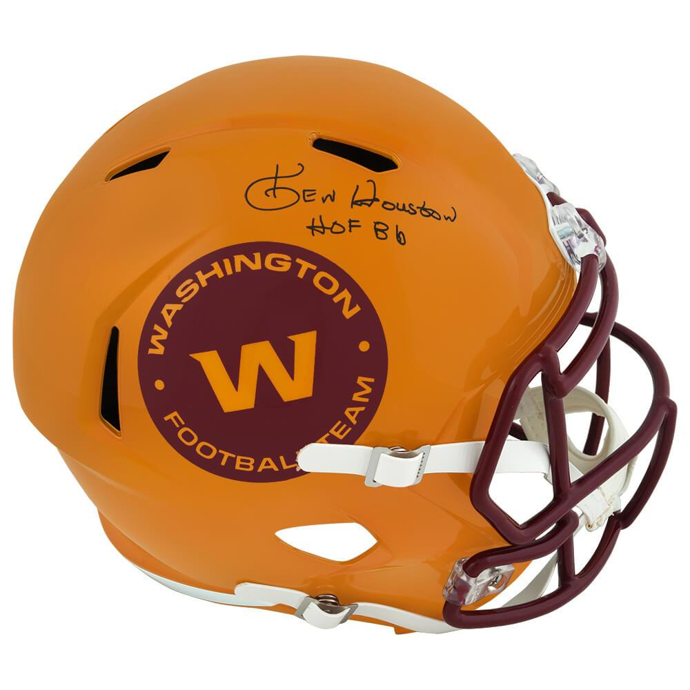 Ken Houston Signed Washington Full Size Flash Alternate Speed Helmet ken-houston-signed-washington-full-size-flash-alternate-speed-helmet