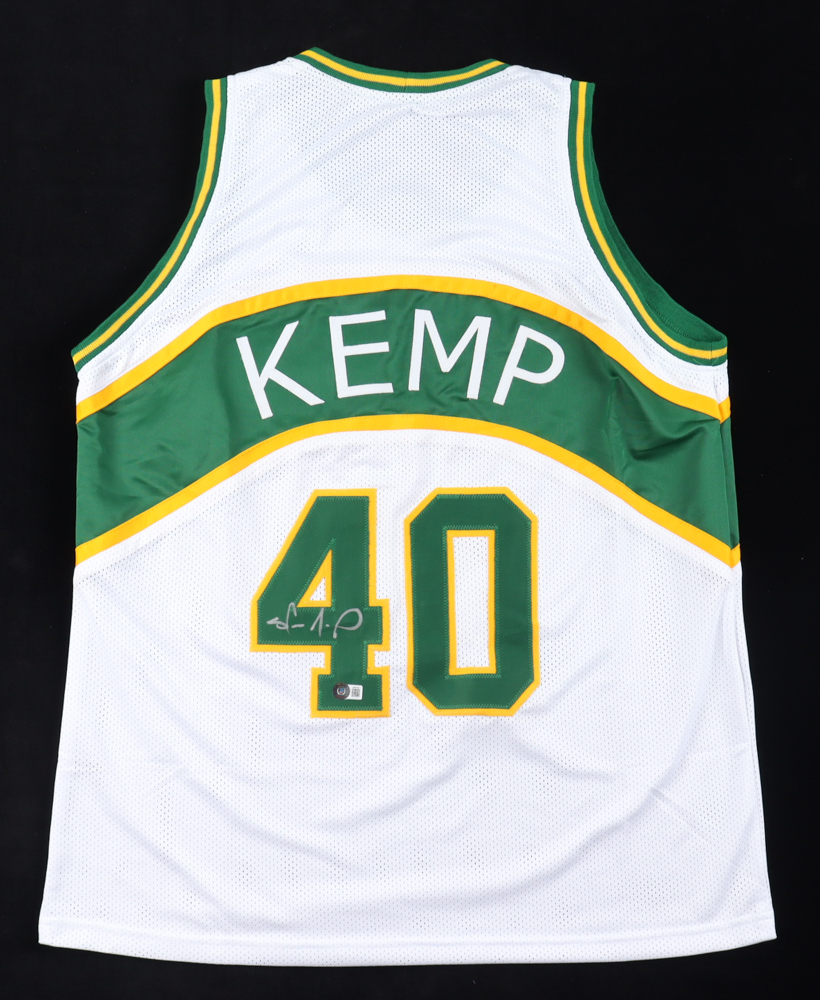Shawn Kemp Signed Jersey (Beckett) at PristineAuction.com Shawn Kemp Signed Jersey (Beckett) at PristineAuction.com