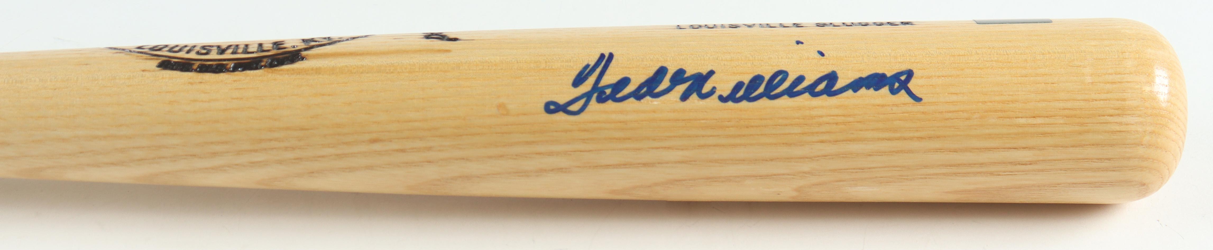 Ted Williams Signed Louisville Slugger Baseball Bat (Williams) at PristineAuction.com Ted Williams Signed Louisville Slugger Baseball Bat (Williams) at PristineAuction.com