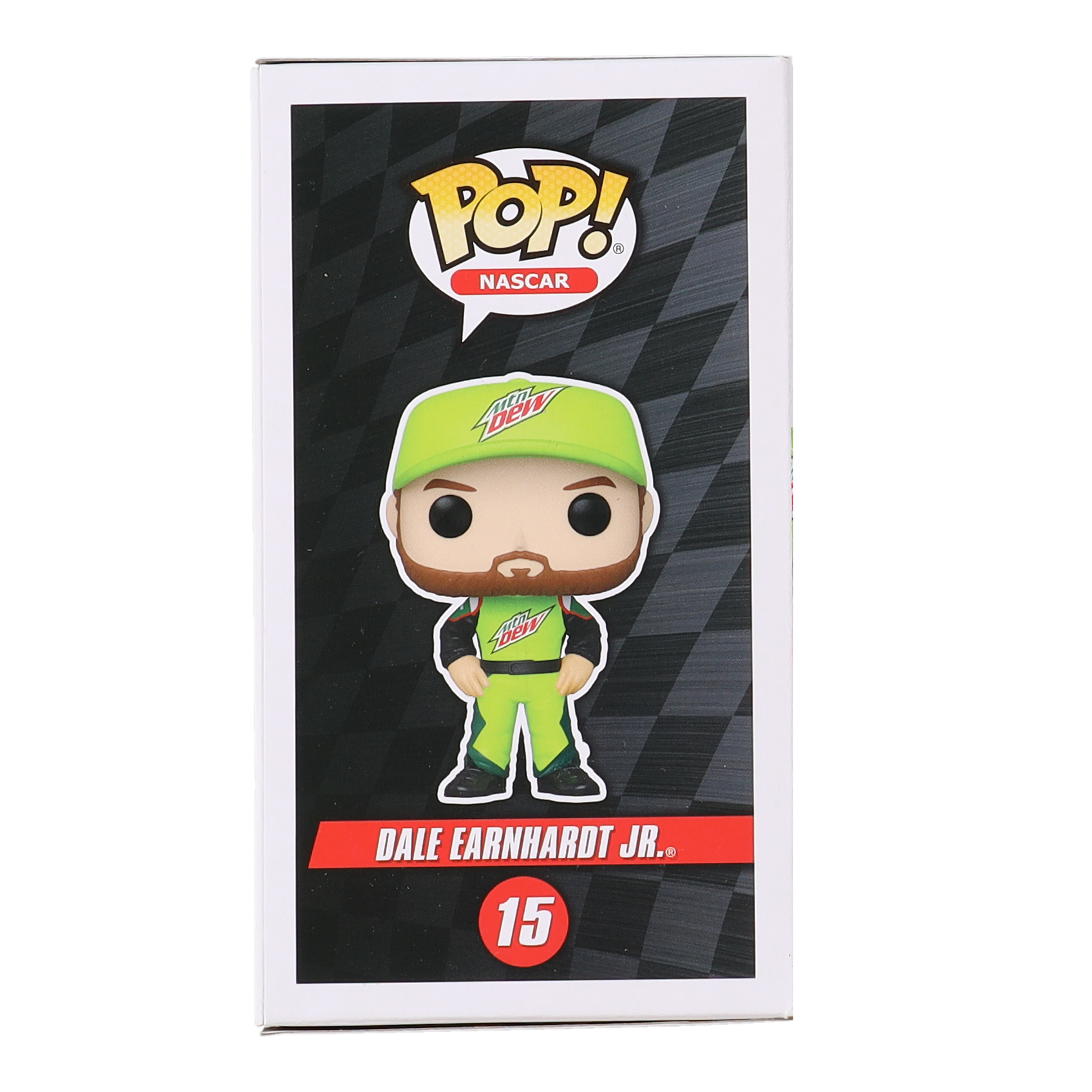 Dale Earnhardt Jr. Signed NASCAR "Mountain Dew" #15 Funko Pop! Vinyl Figure (Earnhardt Jr.) at PristineAuction.com Dale Earnhardt Jr. Signed NASCAR "Mountain Dew" #15 Funko Pop! Vinyl Figure (Earnhardt Jr.) at PristineAuction.com