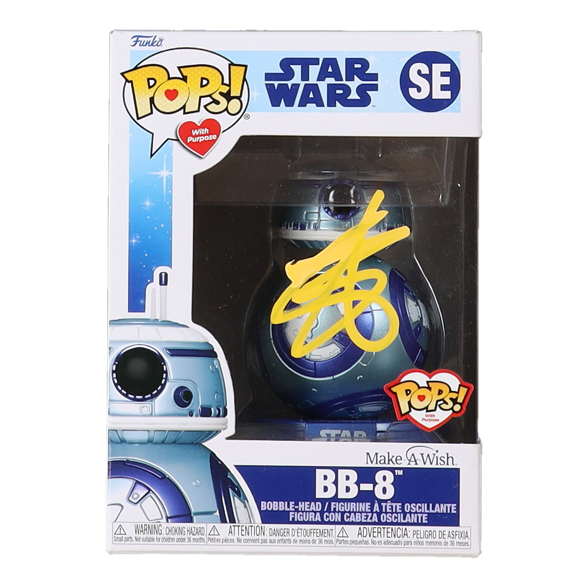 Ben Schwartz Signed "Star Wars" BB-8 #SE Funko Pop! Vinyl Figure (ACOA) at PristineAuction.com Ben Schwartz Signed "Star Wars" BB-8 #SE Funko Pop! Vinyl Figure (ACOA) at PristineAuction.com
