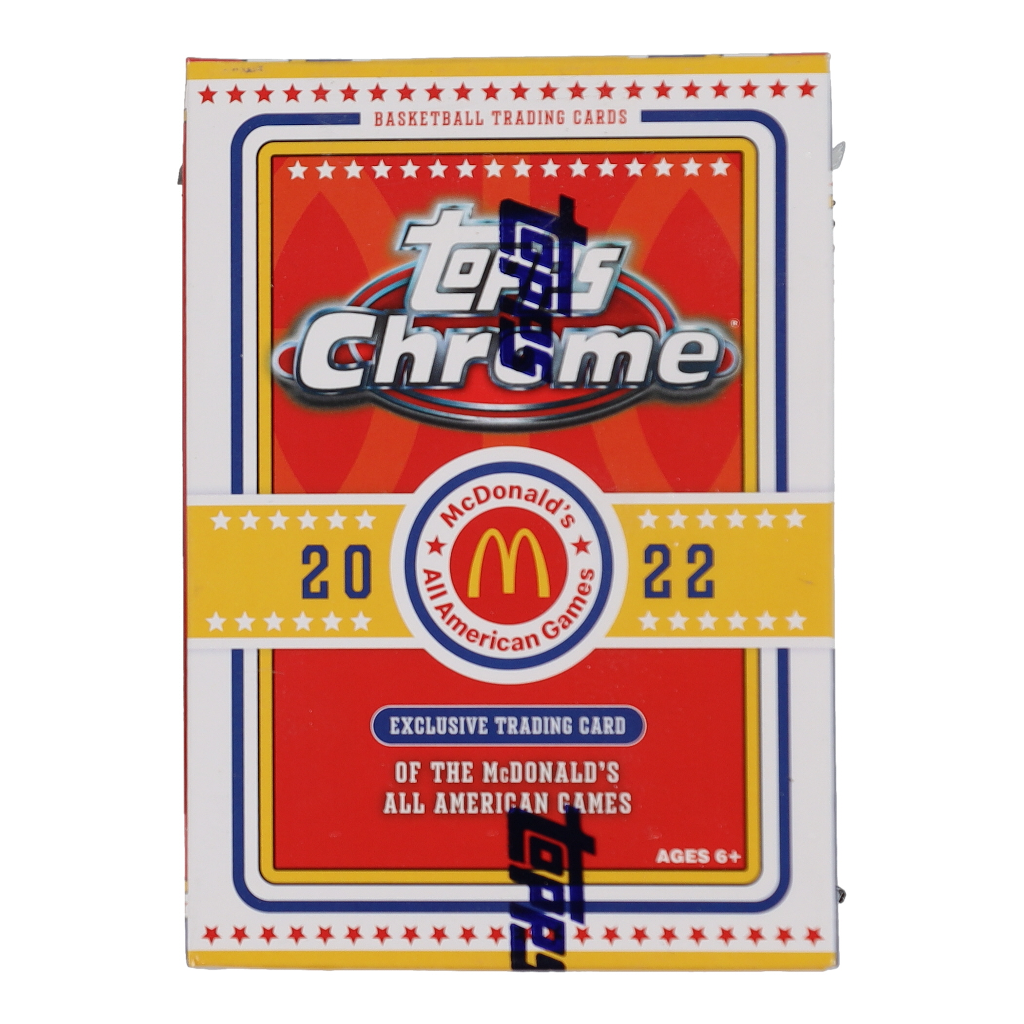 2022 Topps McDonald's All American Chrome Basketball Blaster Box with (7) Packs at PristineAuction.com 2022 Topps McDonald's All American Chrome Basketball Blaster Box with (7) Packs at PristineAuction.com