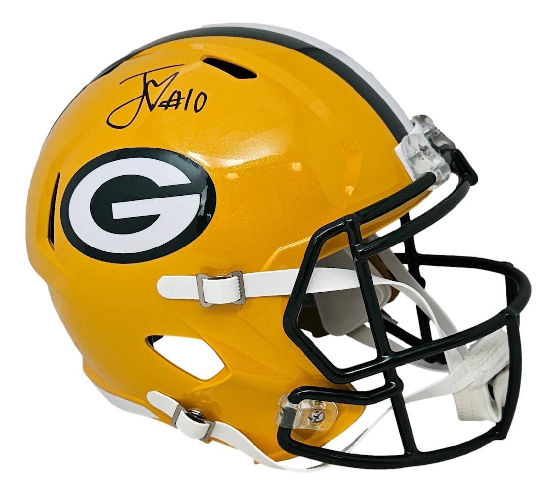 Jordan Love Signed Packers Full-Size Speed Helmet (Beckett) at PristineAuction.com Jordan Love Signed Packers Full-Size Speed Helmet (Beckett) at PristineAuction.com