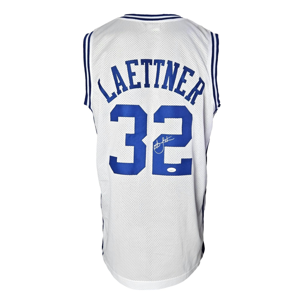 Team USA Christian Laettner Autographed Signed White Jersey JSA