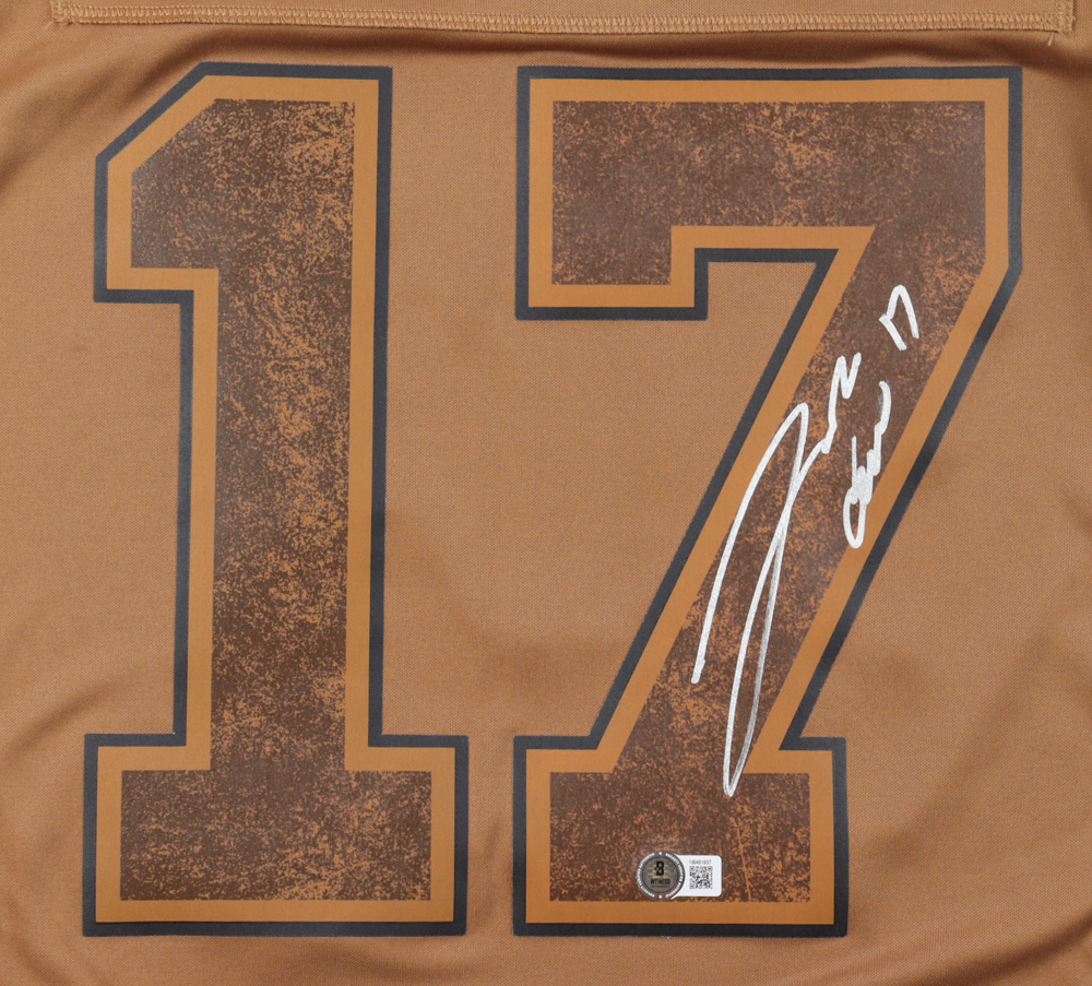 Josh Allen Signed Nike Vapor Limited Salute to Service Bills Jersey (Beckett) at PristineAuction.com Josh Allen Signed Nike Vapor Limited Salute to Service Bills Jersey (Beckett) at PristineAuction.com