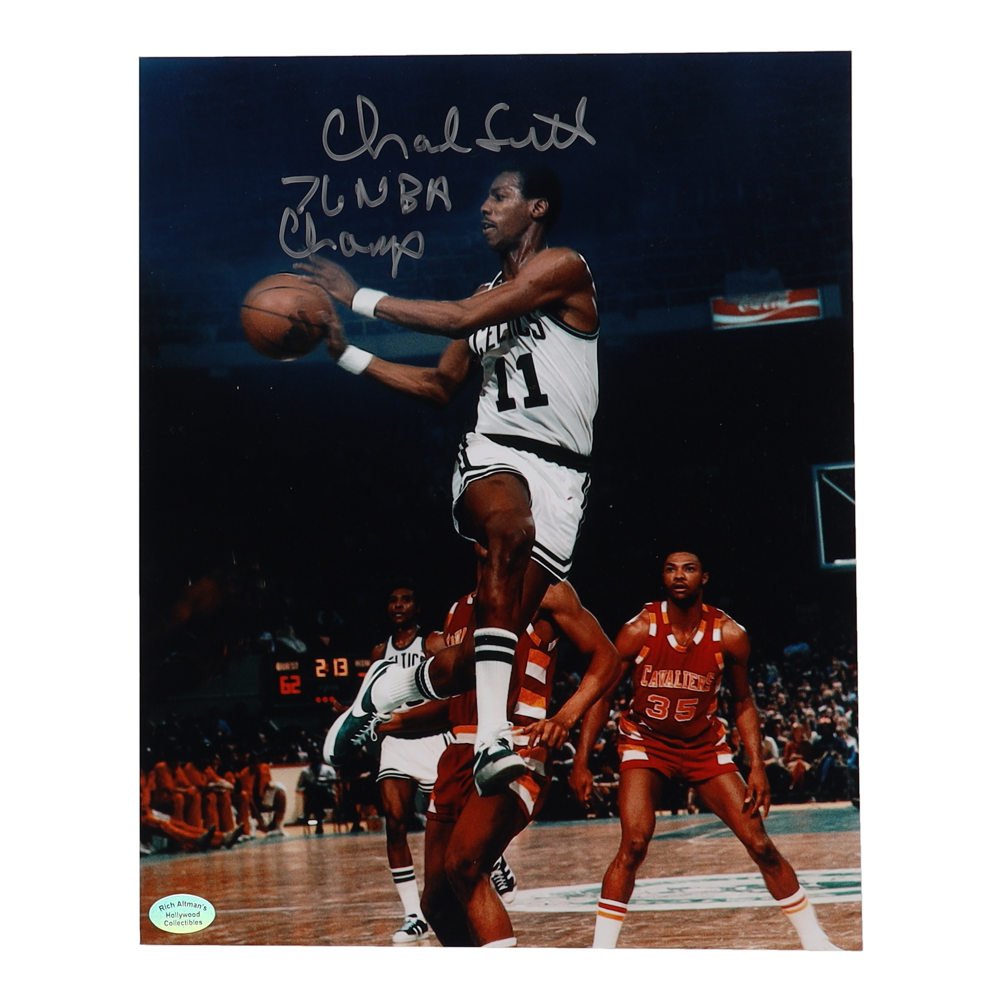 Charlie Scott Signed Celtics 8x10 Photo Inscribed "76 NBA Champ" (Hollywood Collectibles) at PristineAuction.com Charlie Scott Signed Celtics 8x10 Photo Inscribed "76 NBA Champ" (Hollywood Collectibles) at PristineAuction.com