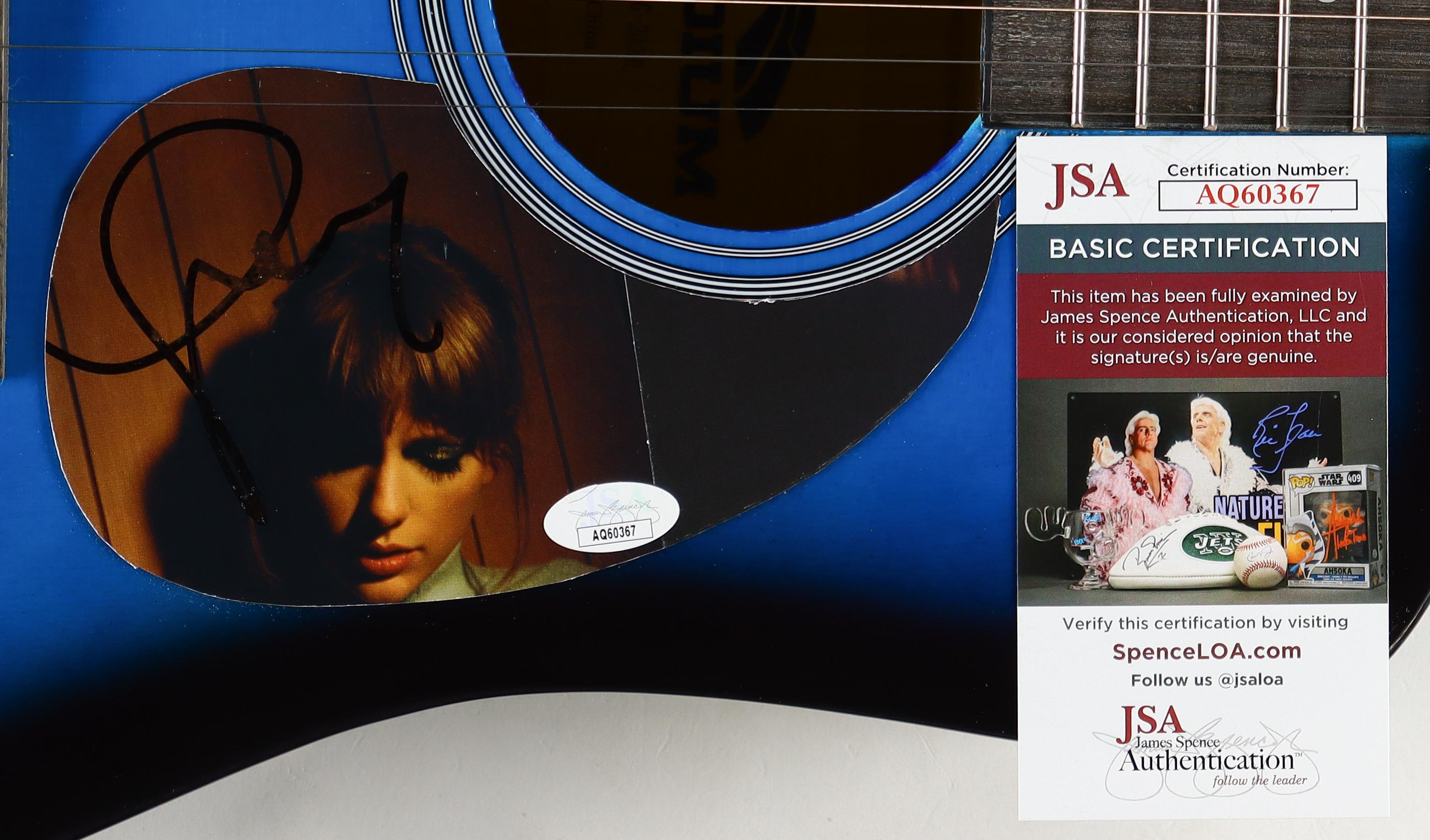 Taylor Swift Signed 39" Acoustic Guitar (JSA) at PristineAuction.com Taylor Swift Signed 39" Acoustic Guitar (JSA) at PristineAuction.com
