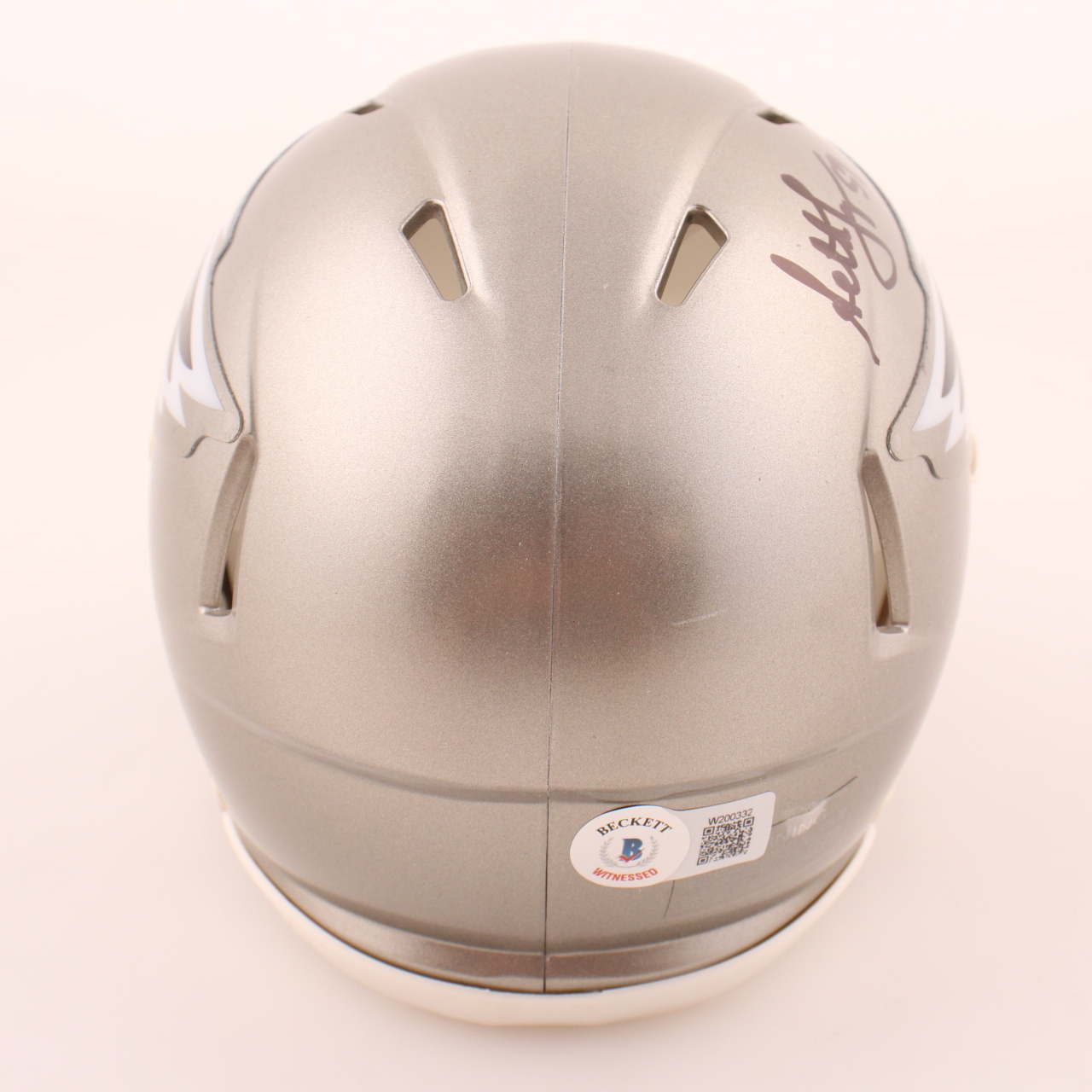 Seth Joyner Signed Eagles Flash Alternate Speed Mini Helmet (Beckett) at PristineAuction.com Seth Joyner Signed Eagles Flash Alternate Speed Mini Helmet (Beckett) at PristineAuction.com