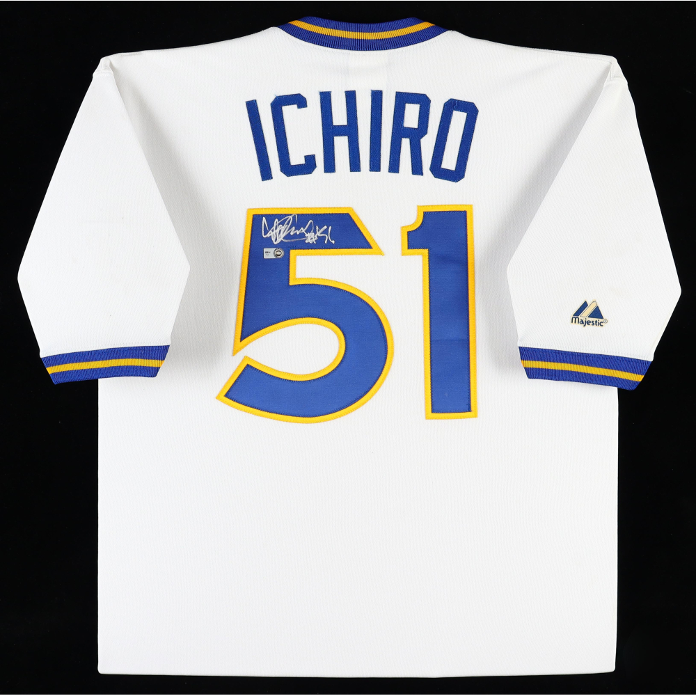 Ichiro Suzuki Signed Mariners Jersey (MLB) Pristine Auction