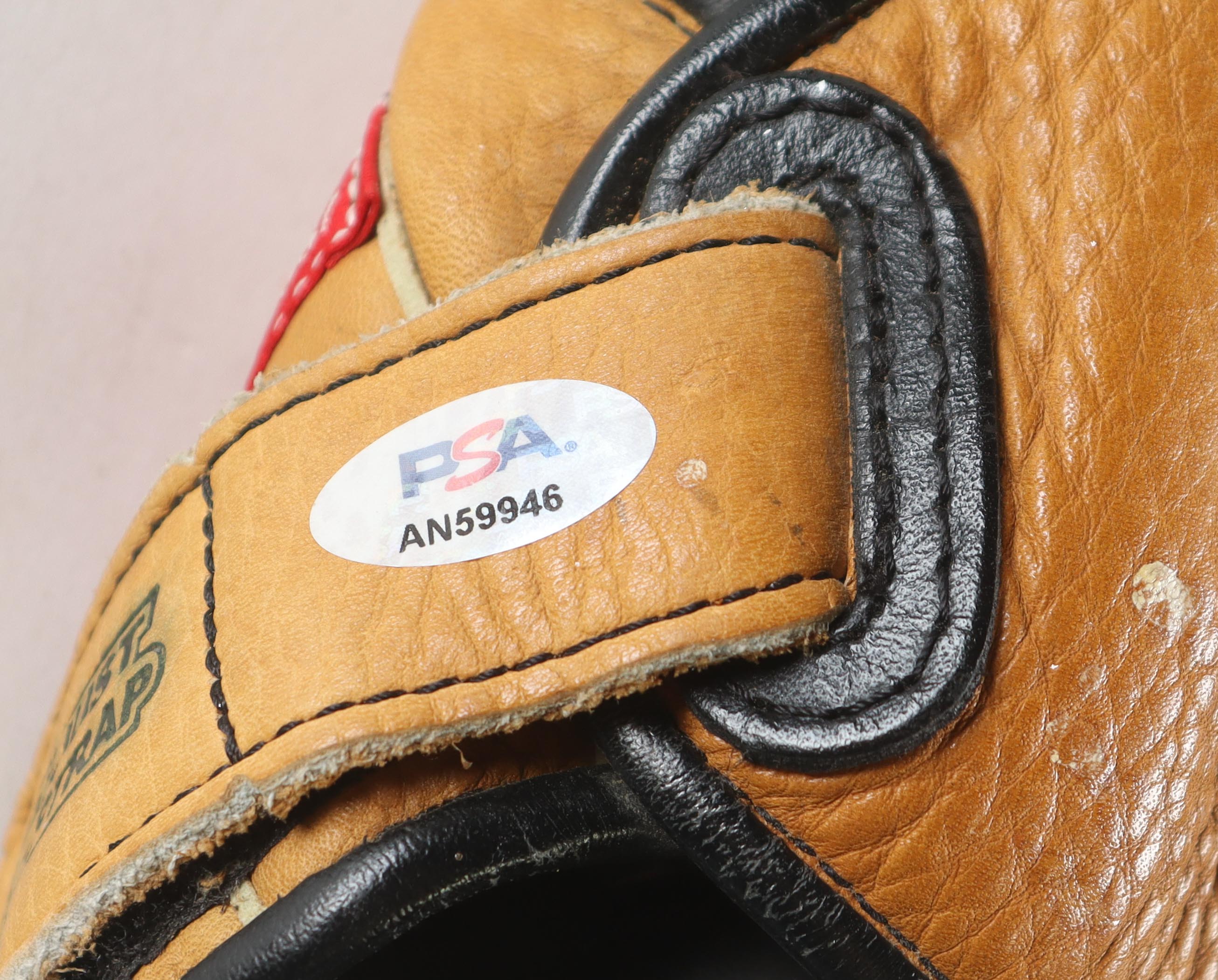 Nolan Ryan Signed Vintage Rawlings Fastback model Baseball Glove Inscribed "324 Wins", "5,714 Ks" &"7 No-Hitter" with Display Case (PSA) at PristineAuction.com Nolan Ryan Signed Vintage Rawlings Fastback model Baseball Glove Inscribed "324 Wins", "5,714 Ks" &"7 No-Hitter" with Display Case (PSA) at PristineAuction.com