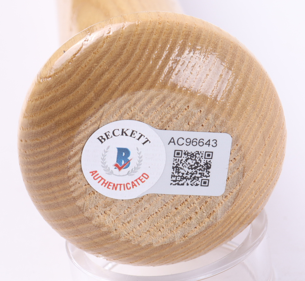 Cooperstown "Where It All Began" Doubleday Field Baseball Bat Signed by (6) with Joe Girardi, Tino Martinez, Graeme Lloyd, Andy Fox, Luis Sojo (Beckett) at PristineAuction.com Cooperstown "Where It All Began" Doubleday Field Baseball Bat Signed by (6) with Joe Girardi, Tino Martinez, Graeme Lloyd, Andy Fox, Luis Sojo (Beckett) at PristineAuction.com