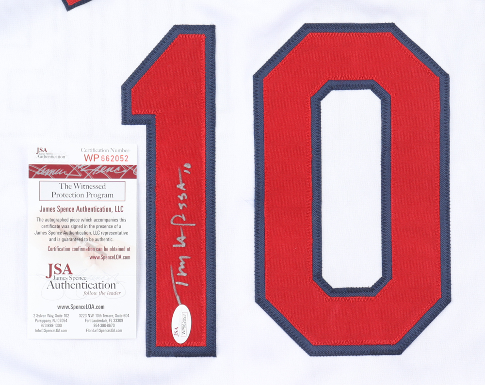 Tony LaRussa Signed Jersey (JSA) at PristineAuction.com Tony LaRussa Signed Jersey (JSA) at PristineAuction.com